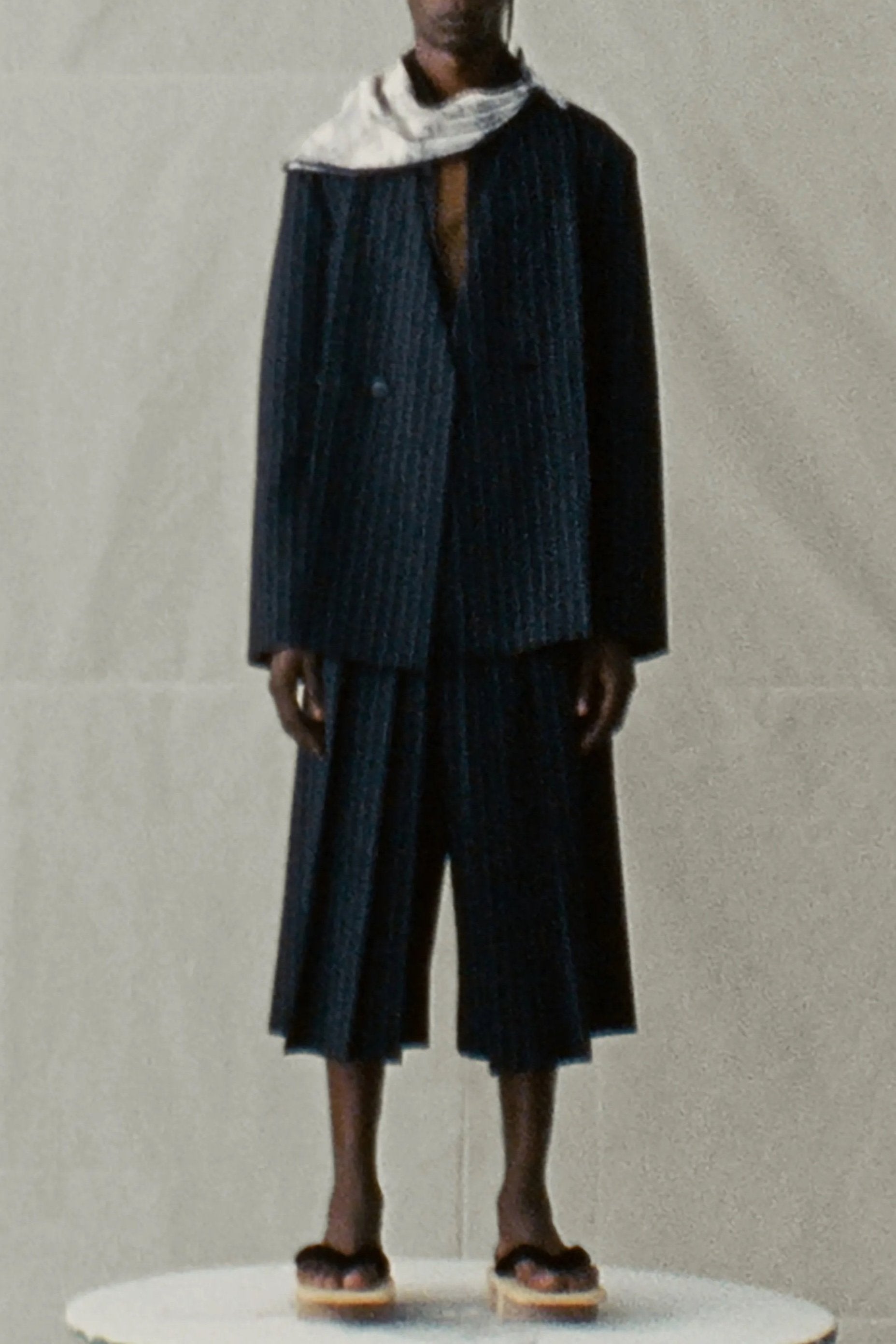 No lapel origami jacket 2
