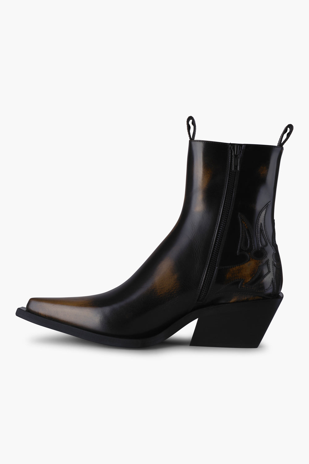 Zephyr flame boot brown