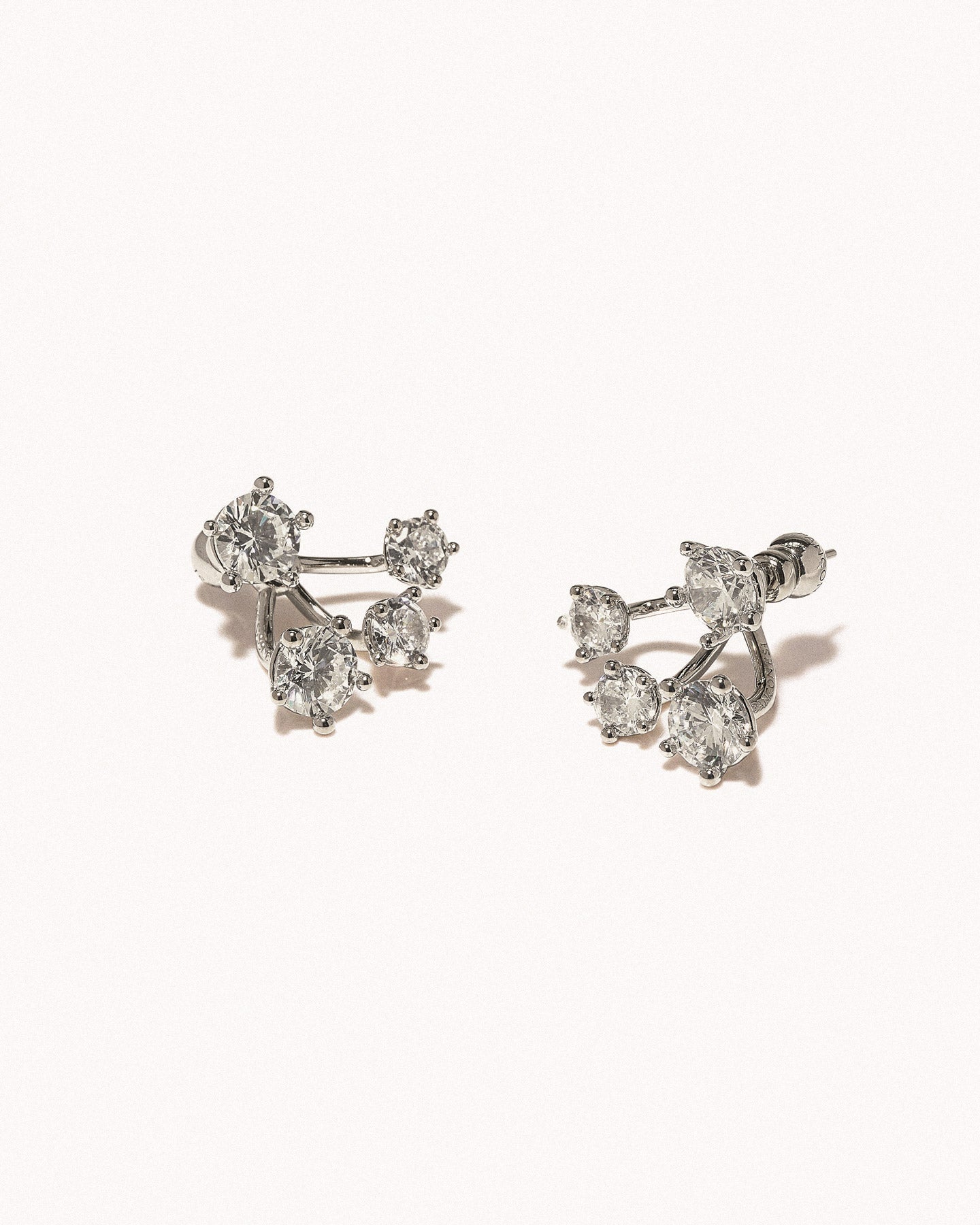 Constellation cluster earrings