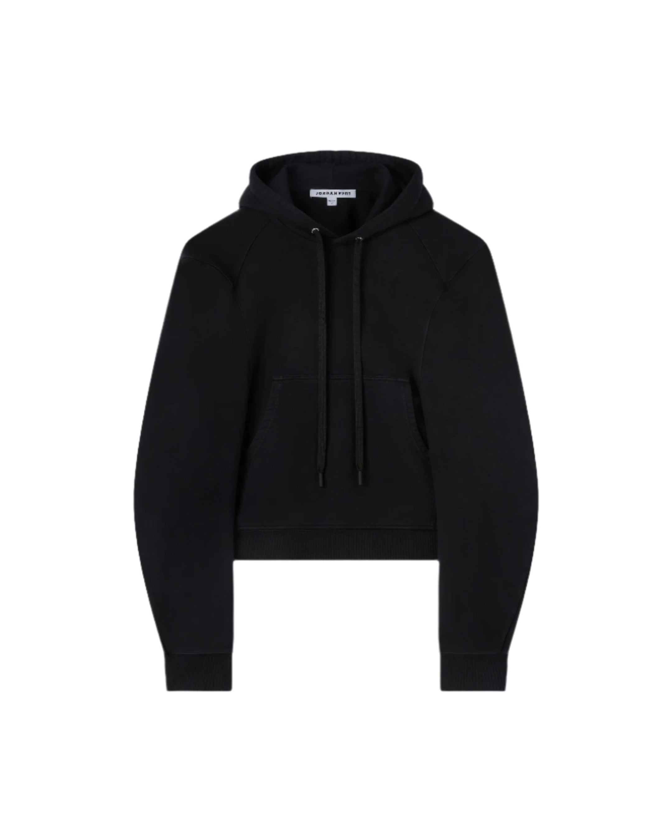 Bulldog hoodie black overdye
