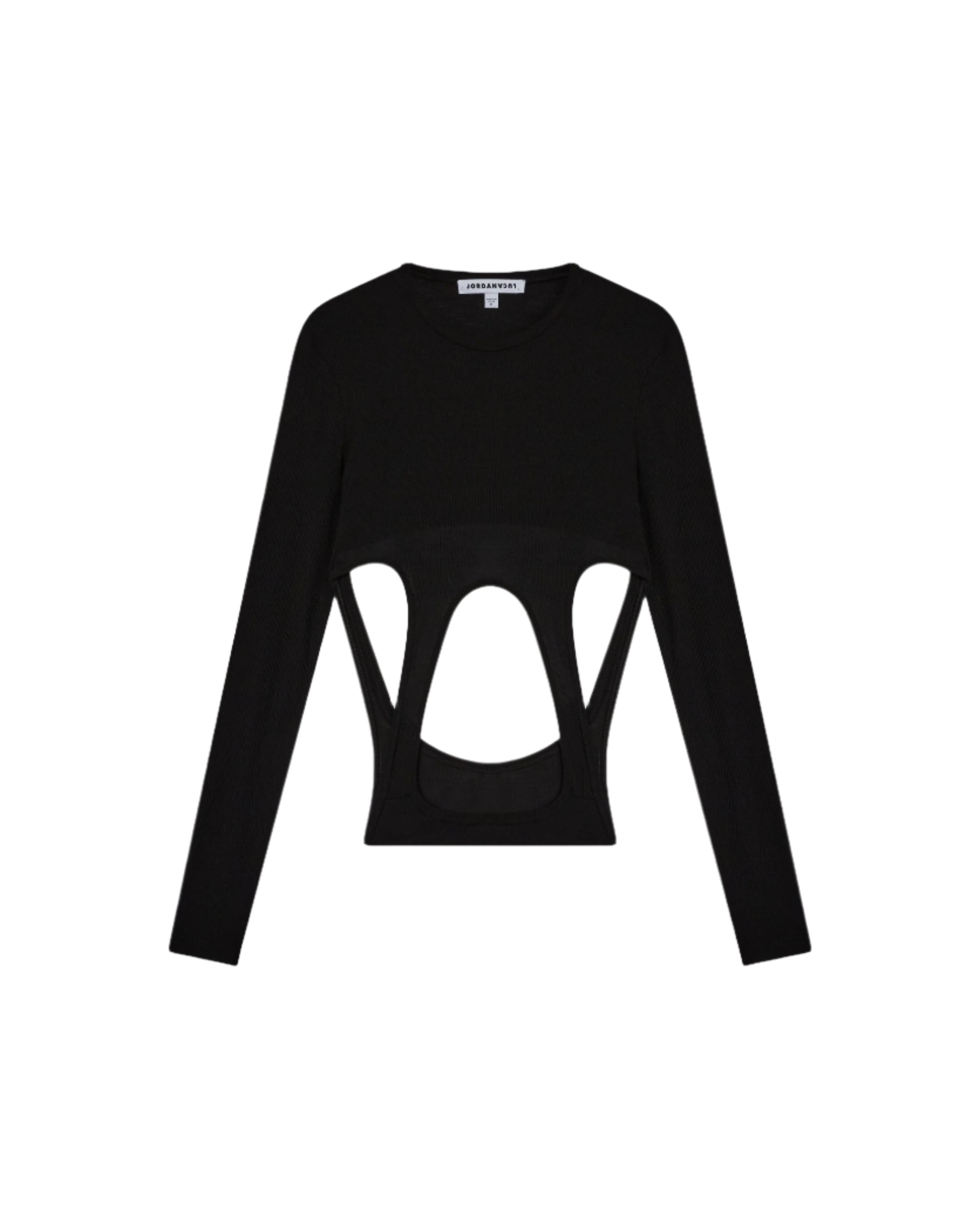 Nasdaq long sleeve top black