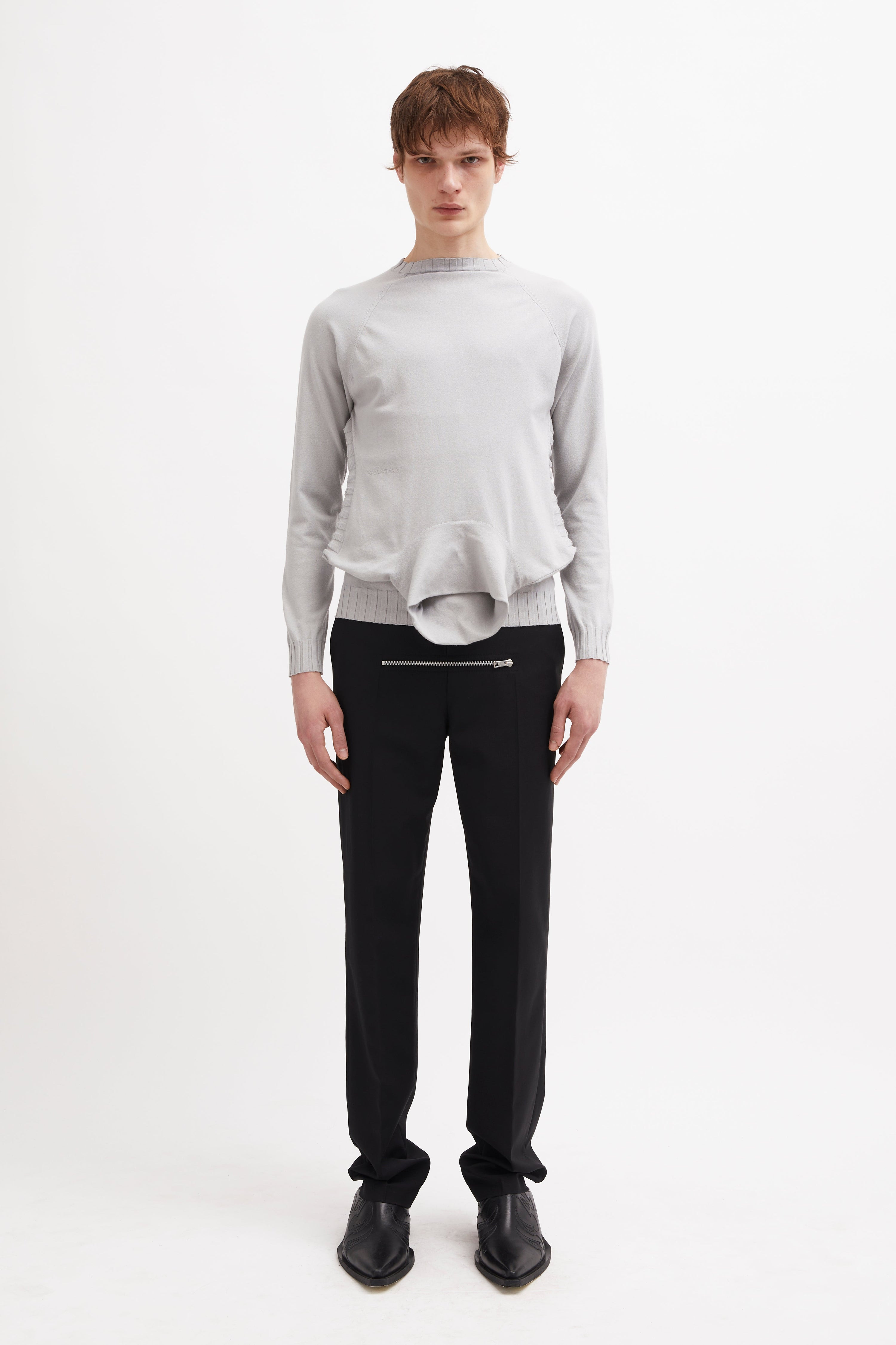 Nasdaq jumper light grey