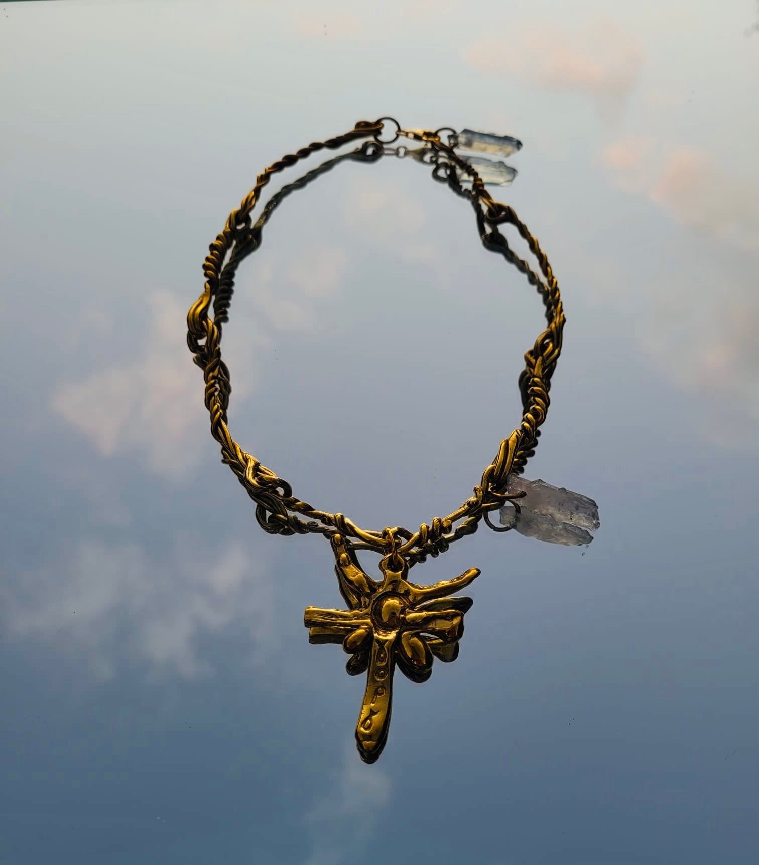 Trident necklace