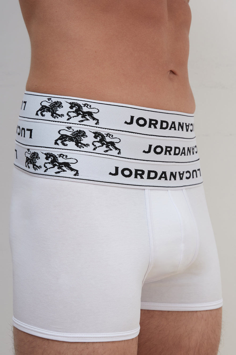 Jlt-3 triple waistband boxer white