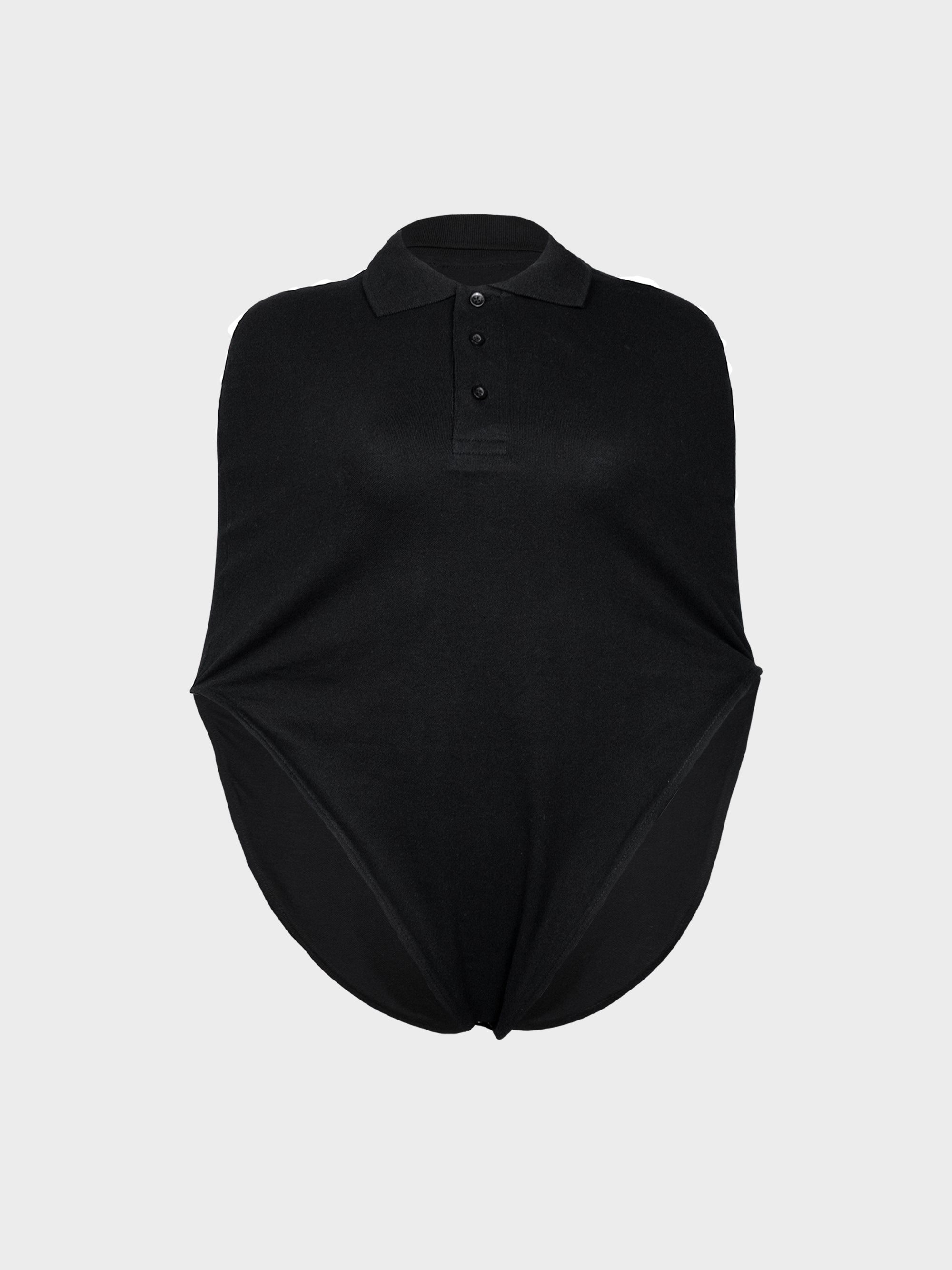 Cut-out polo body