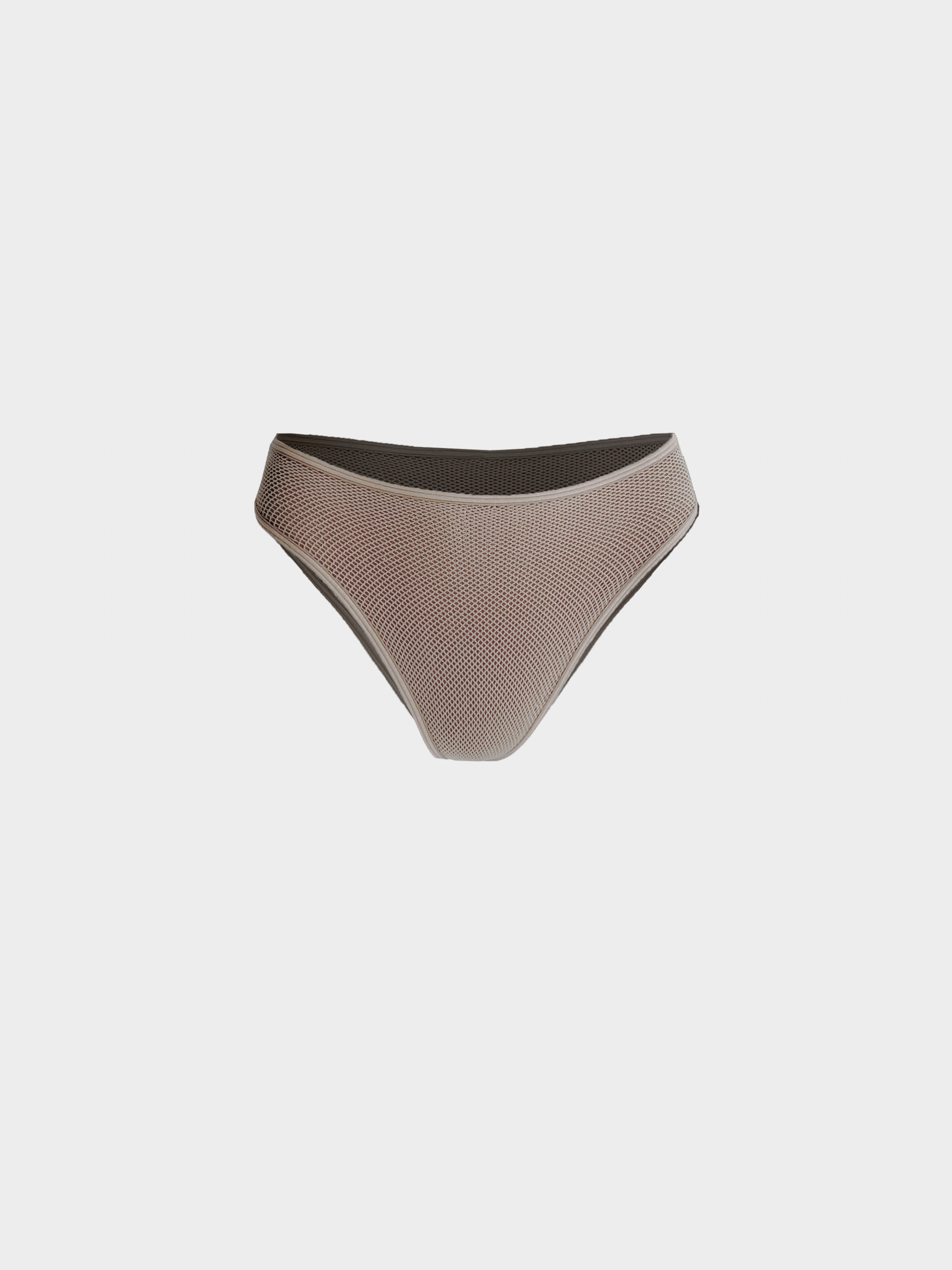 Dual-tone fishnet panite