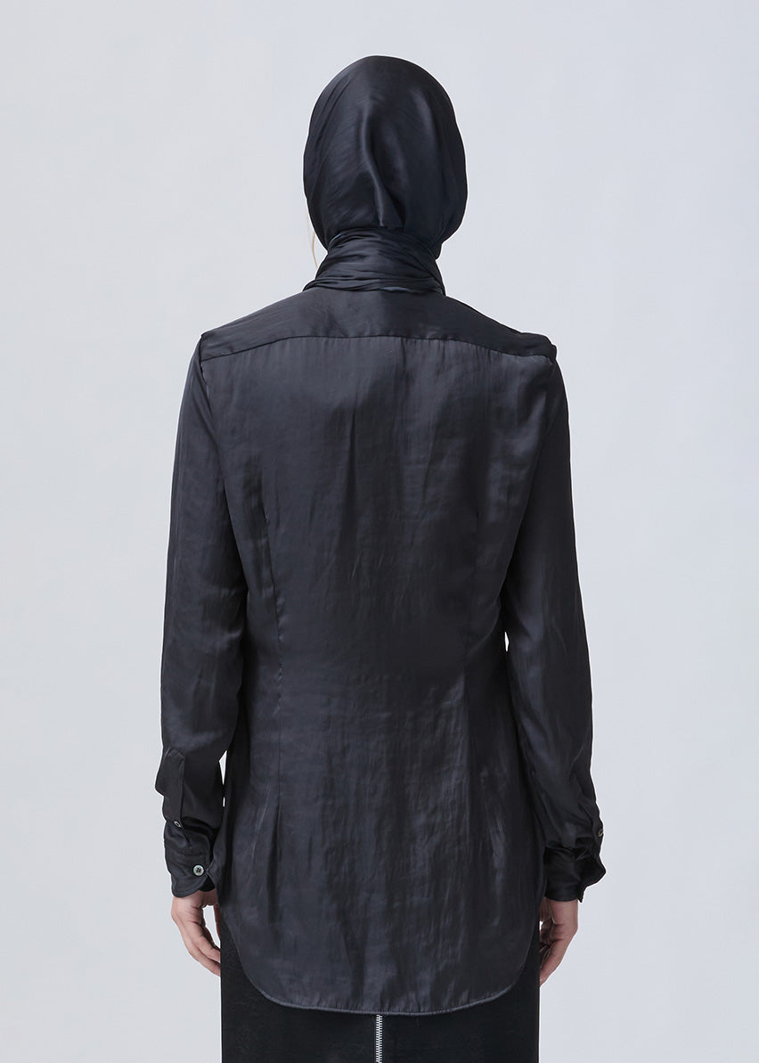 Bow shirt black
