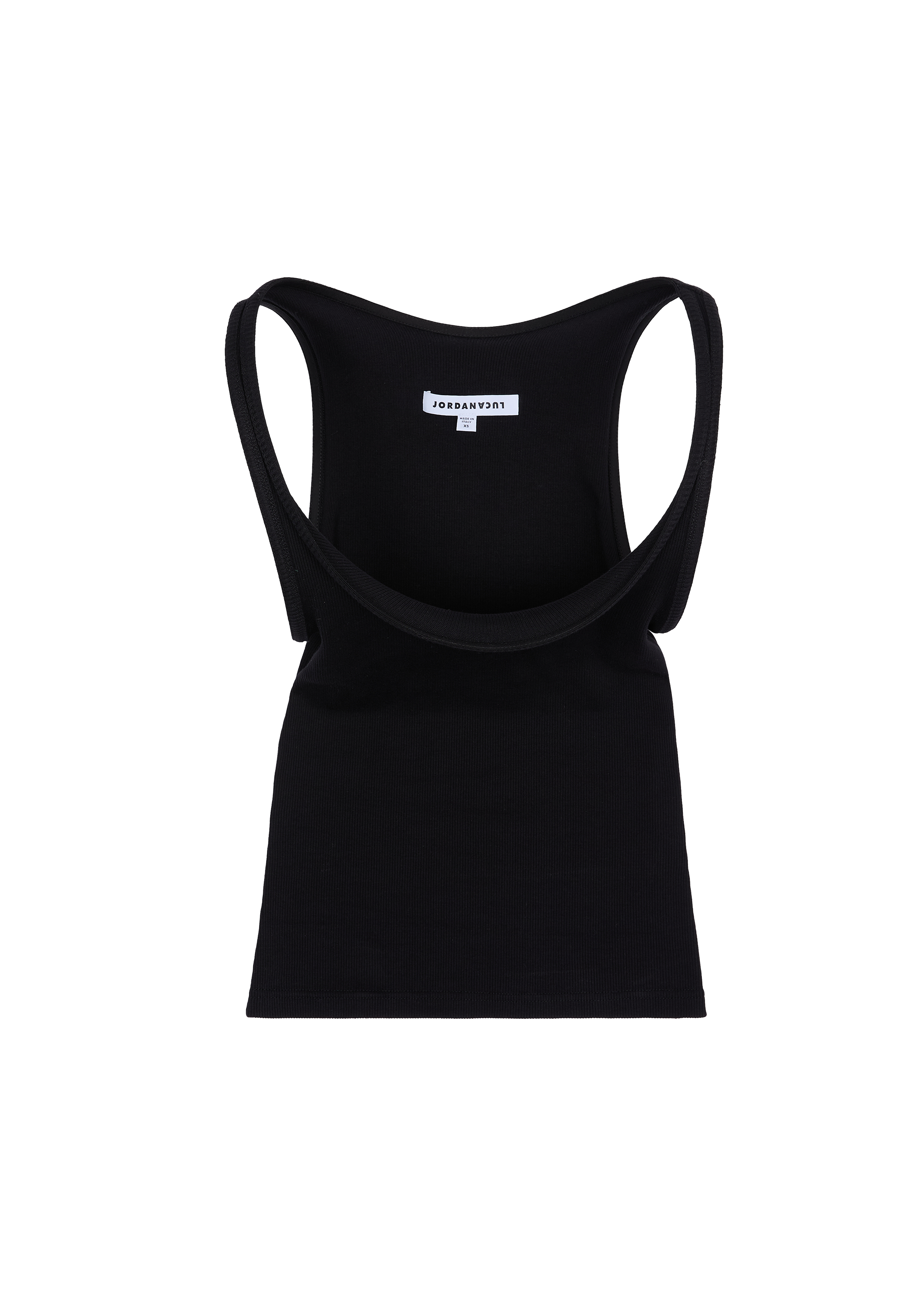Blur tank top black