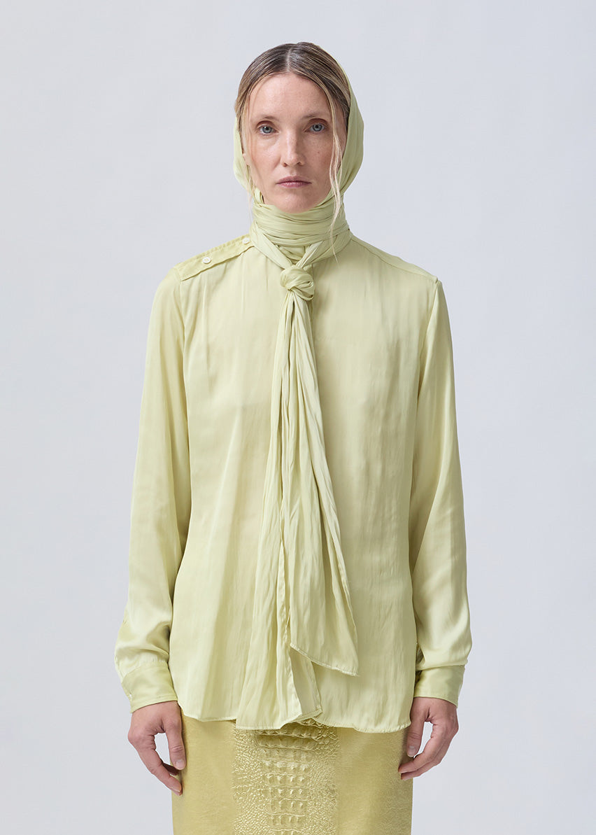 Bow shirt canary