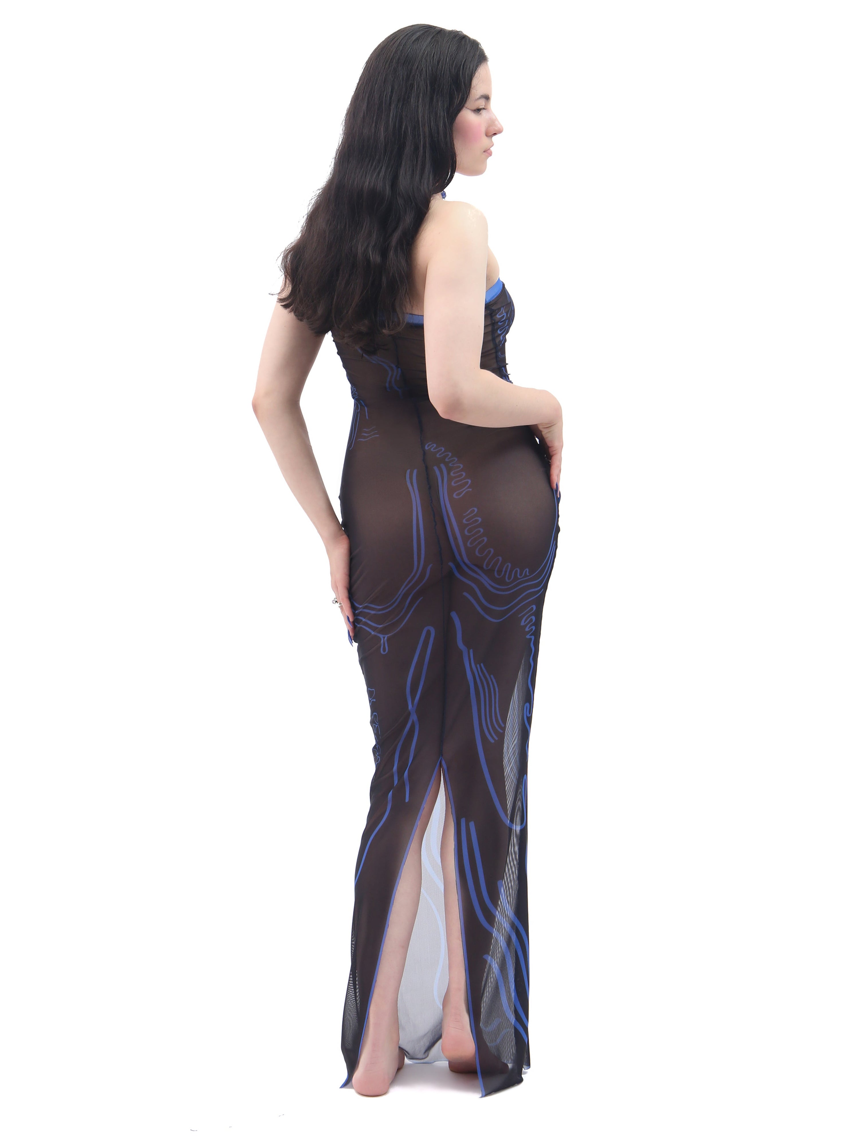 Venus shell long dress