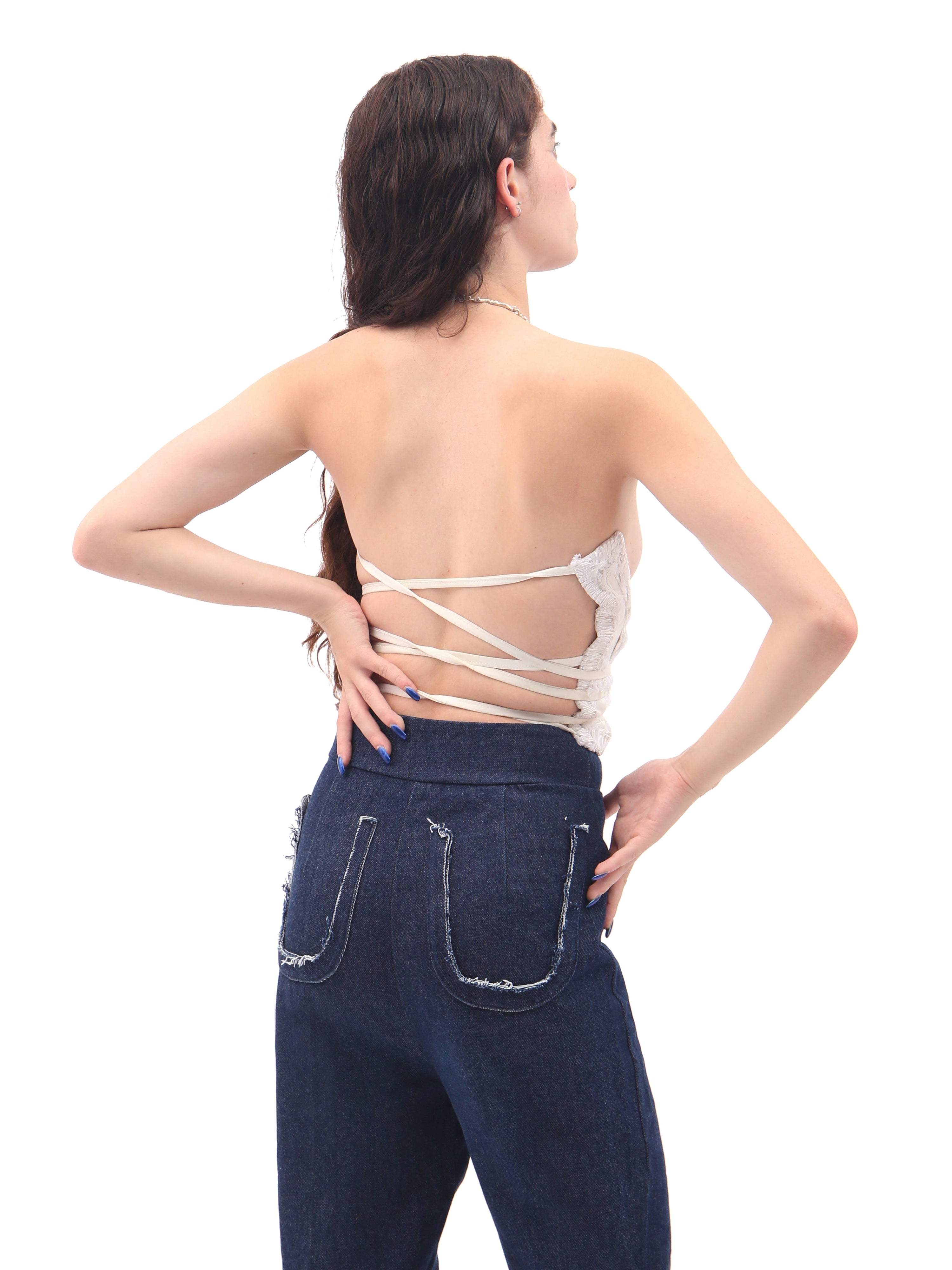 Breastfeeding bride corset