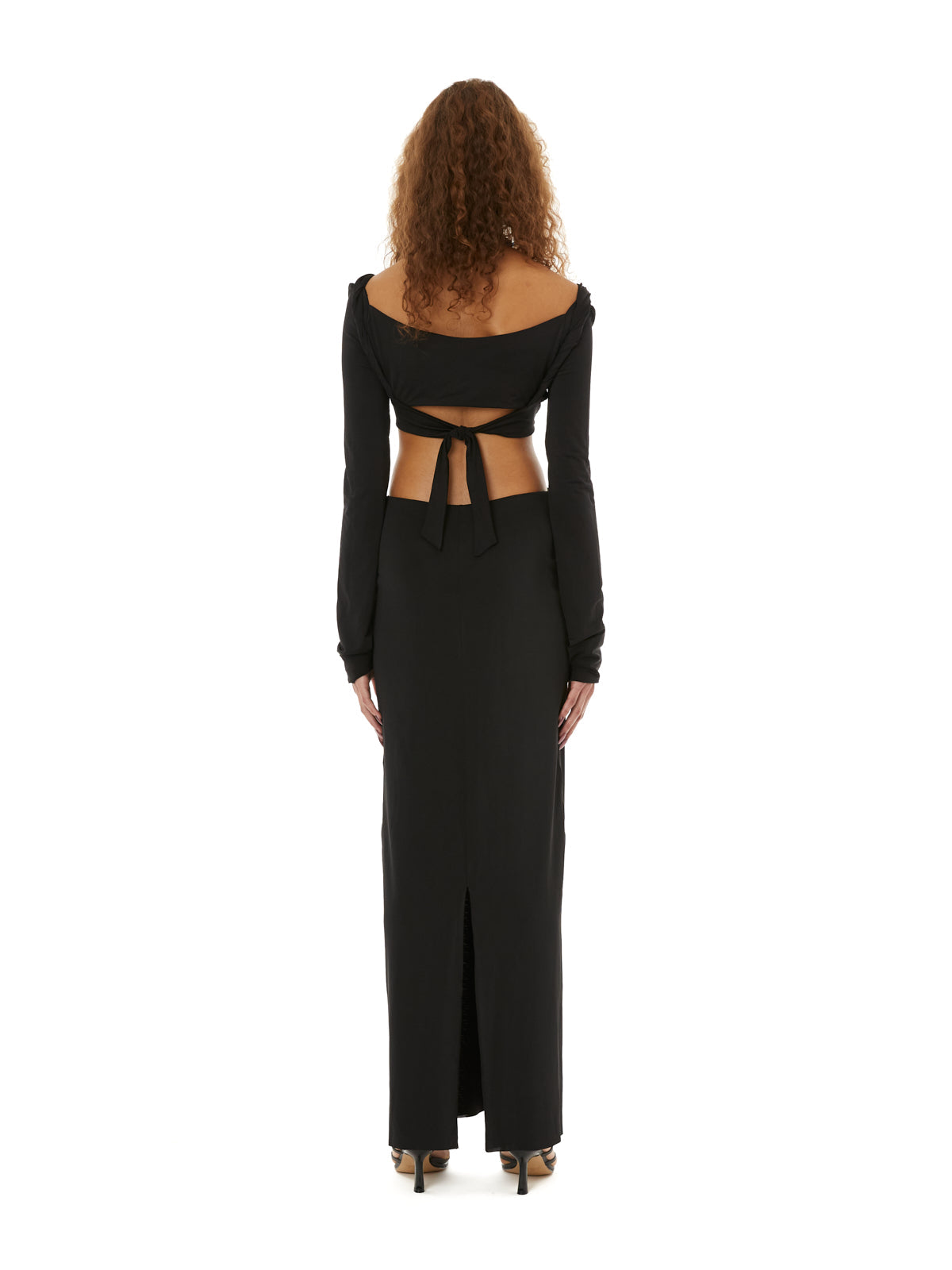 Healing crystal long skirt