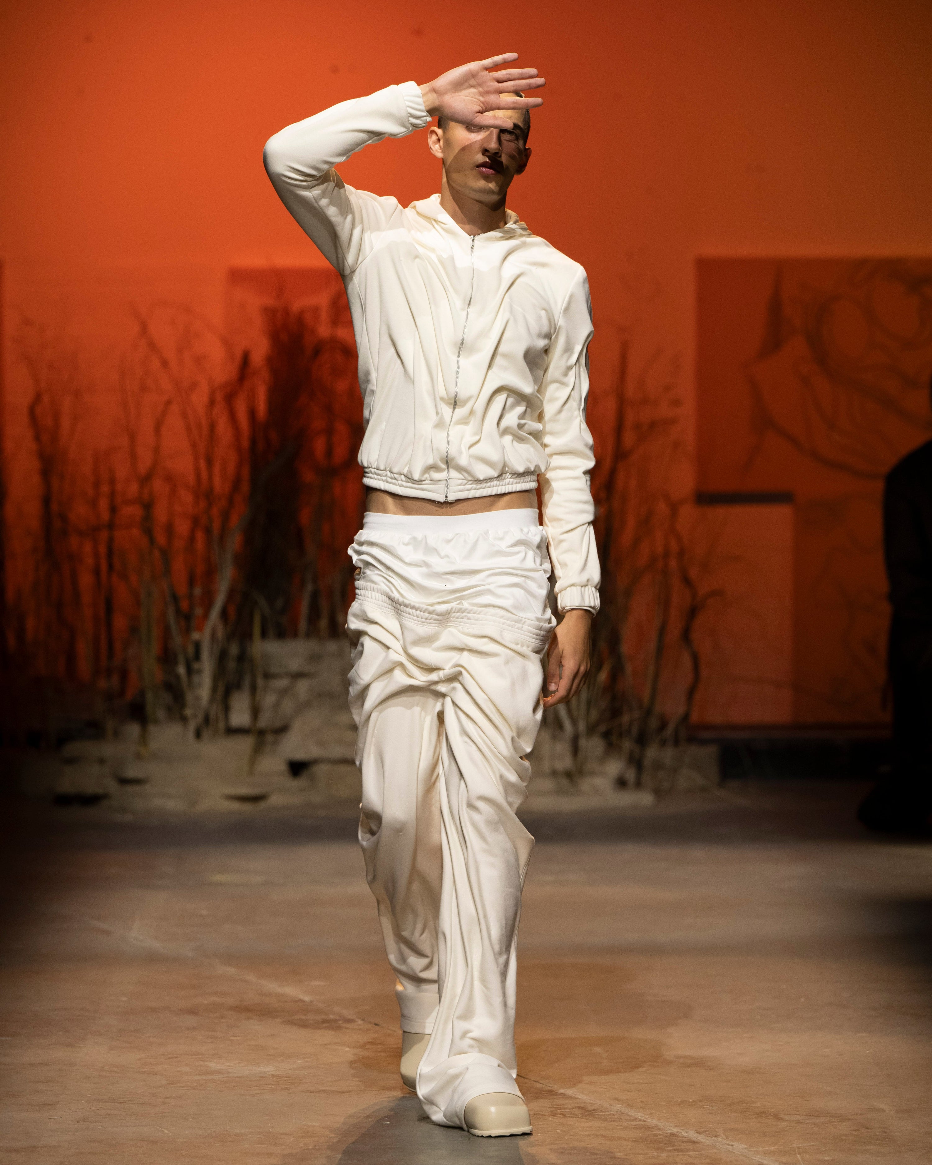 Wetlook tracksuit bottoms