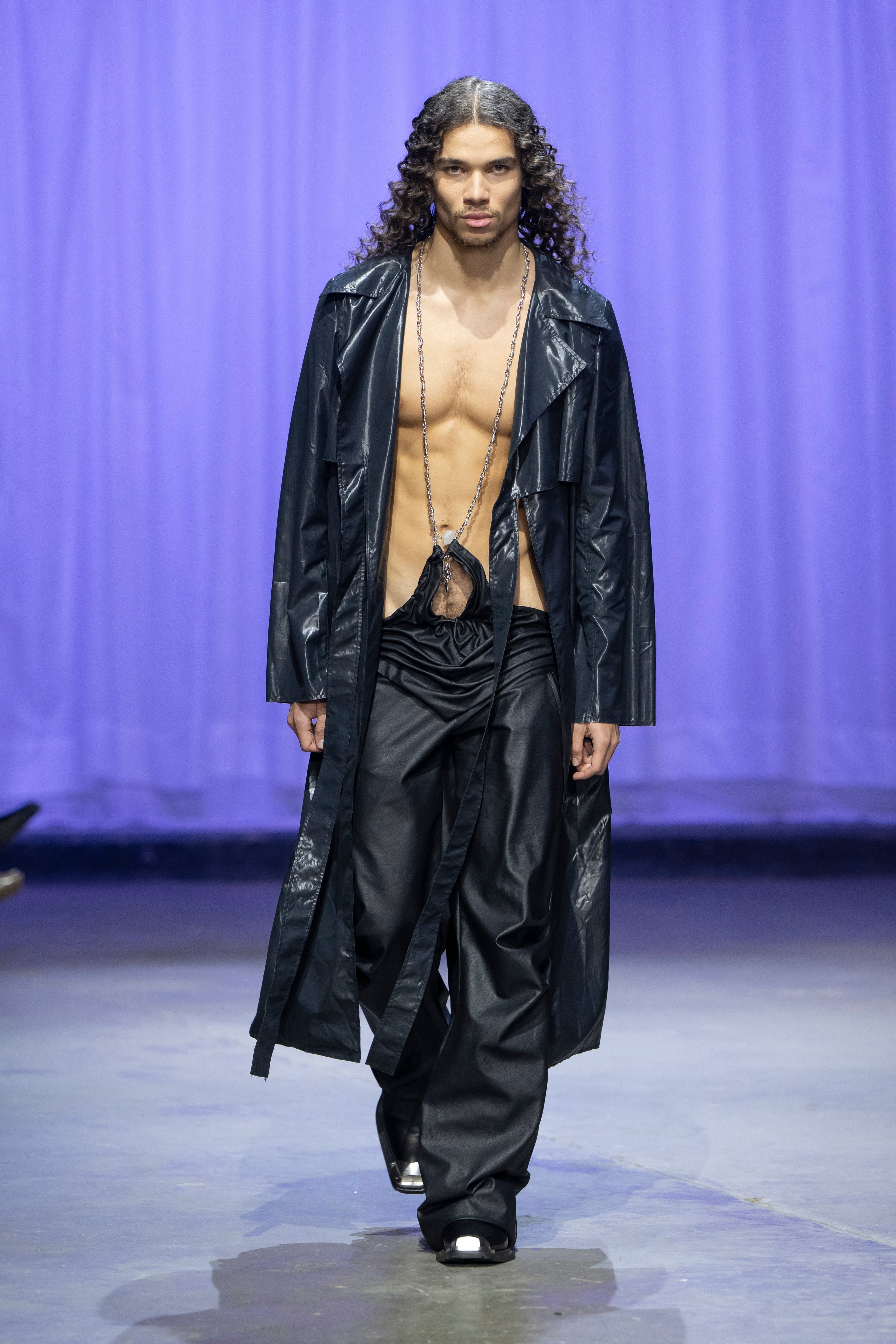 Adonis leather trousers