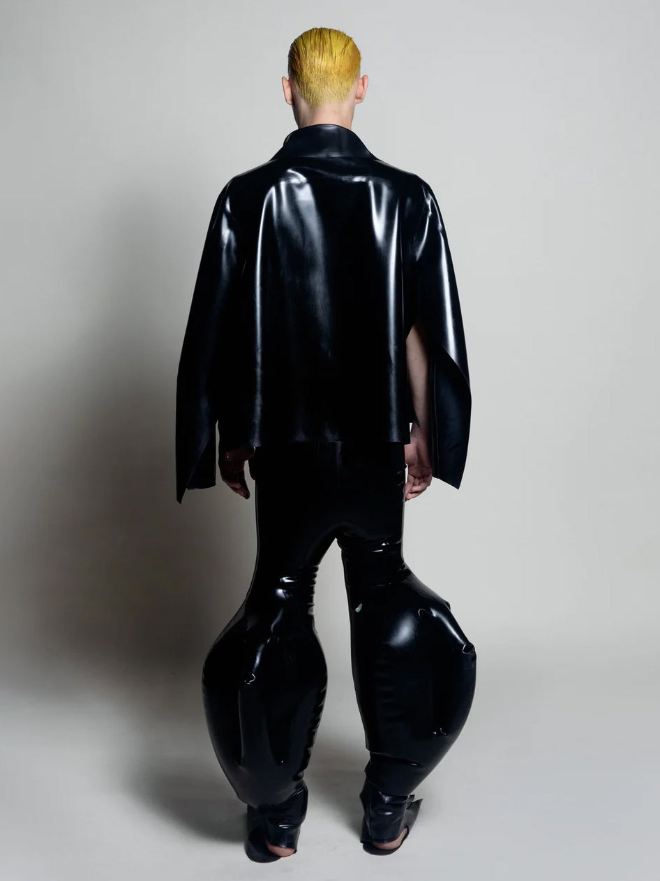 Black alien legs trousers | inflatable