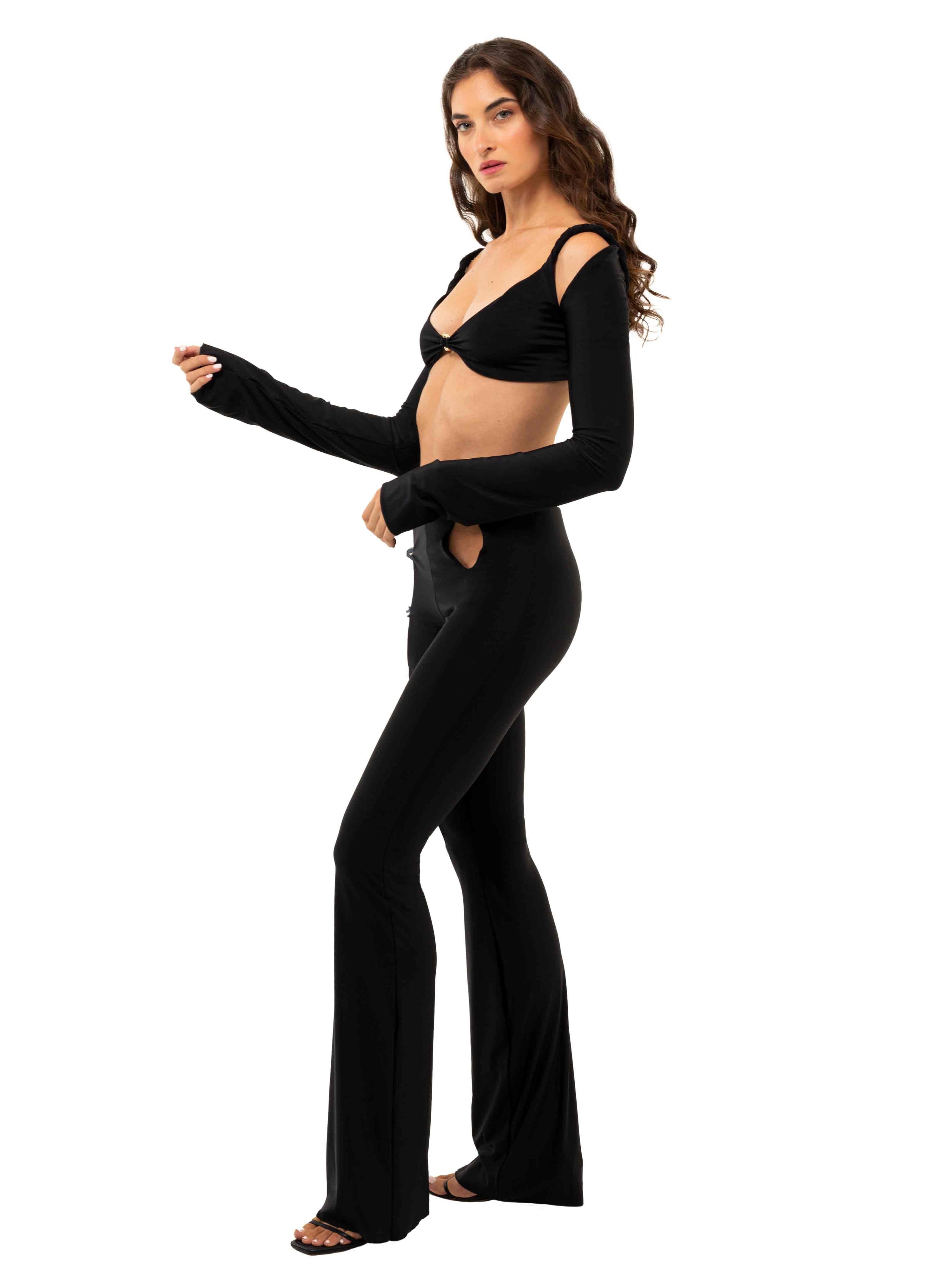 Healing long sleeve bralette