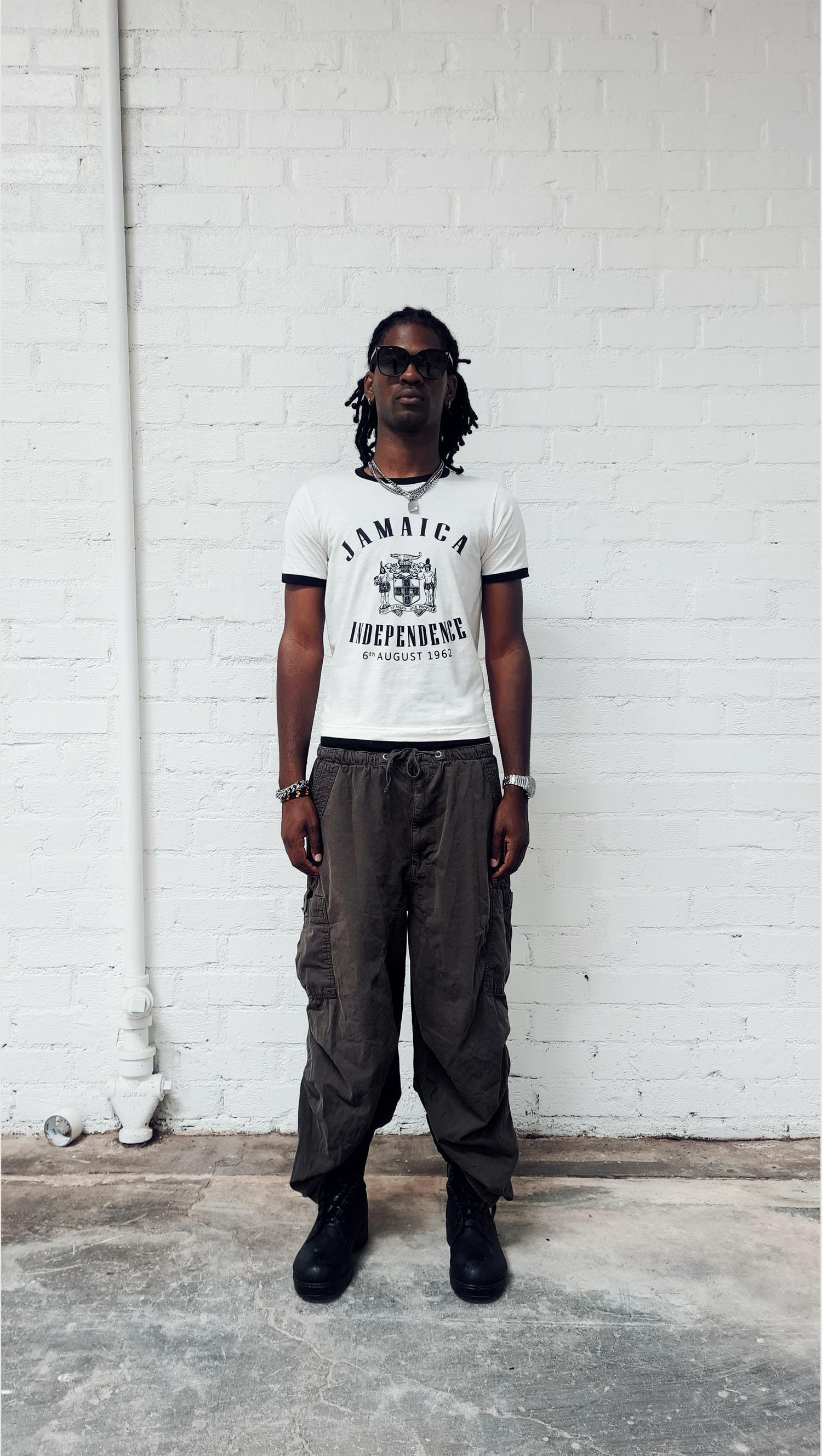 Independence T-Shirt - Black/Vintage White