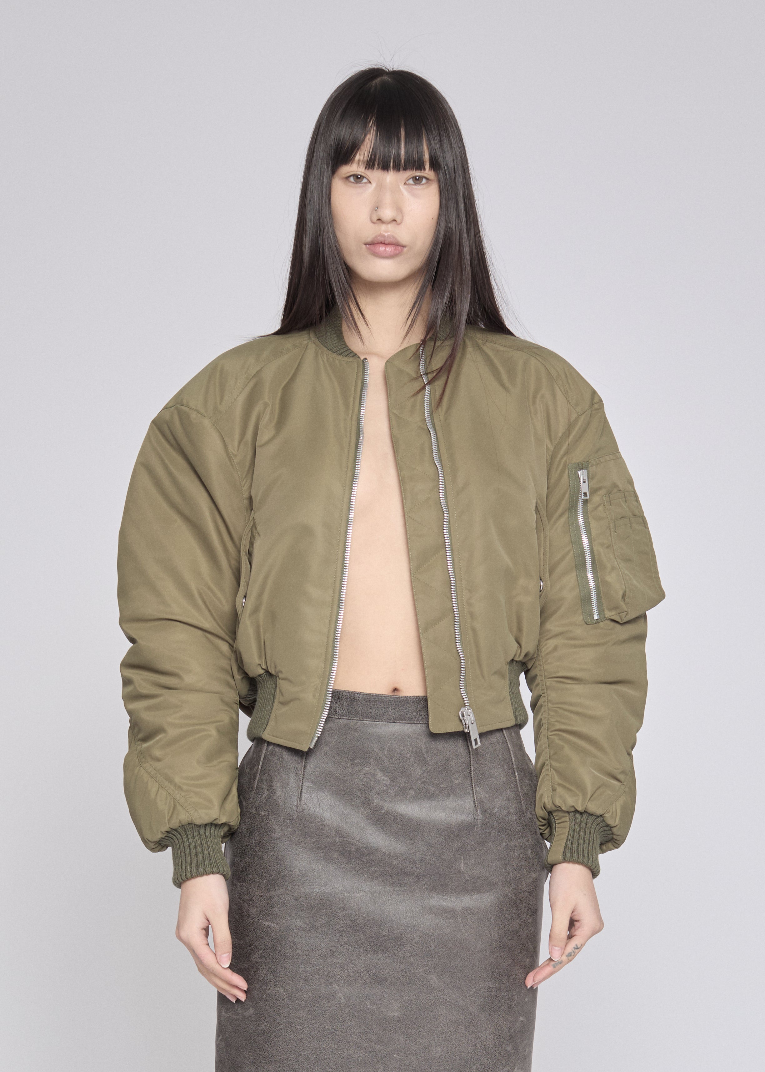 Serrano bomber green