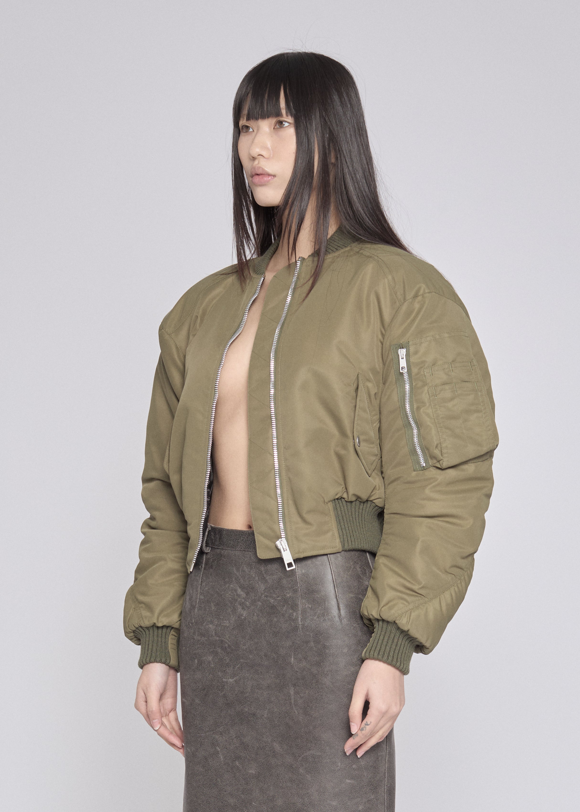 Serrano bomber green