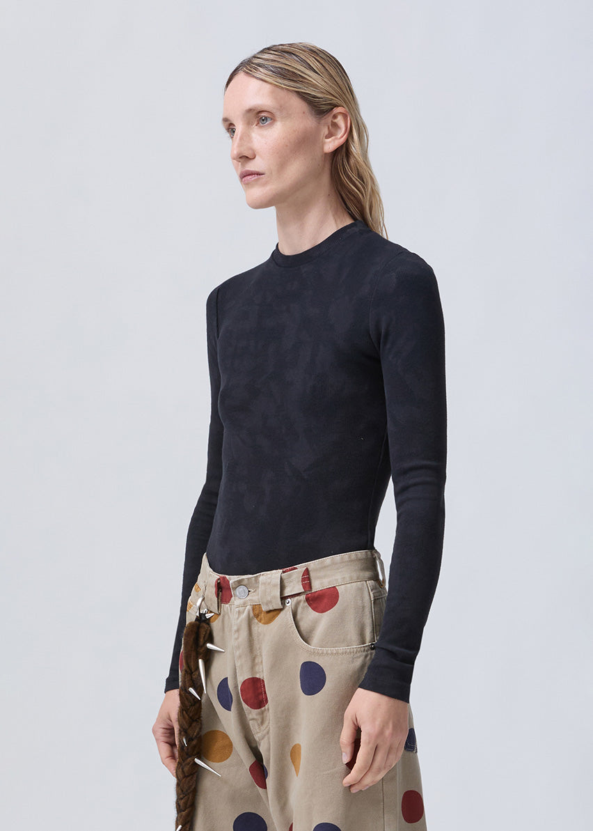 Compressor long sleeve black hyena