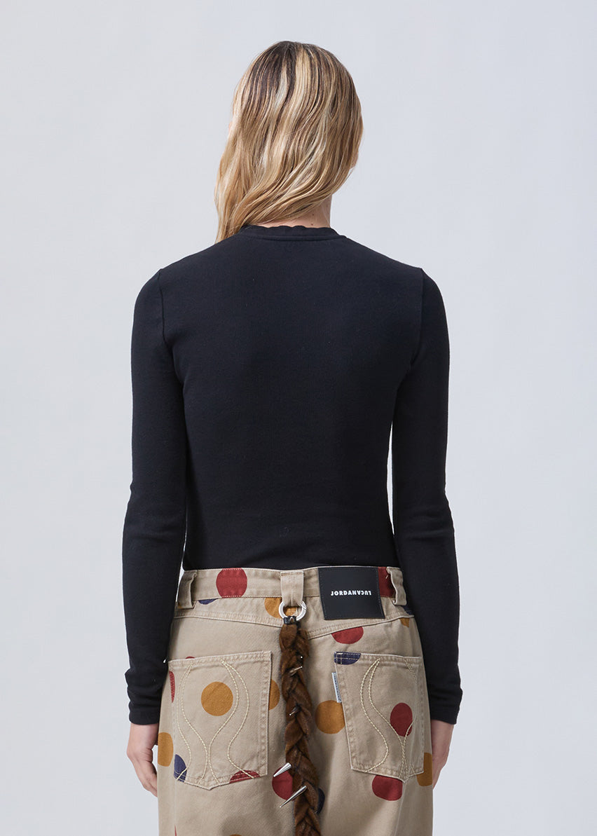 Compressor long sleeve black hyena