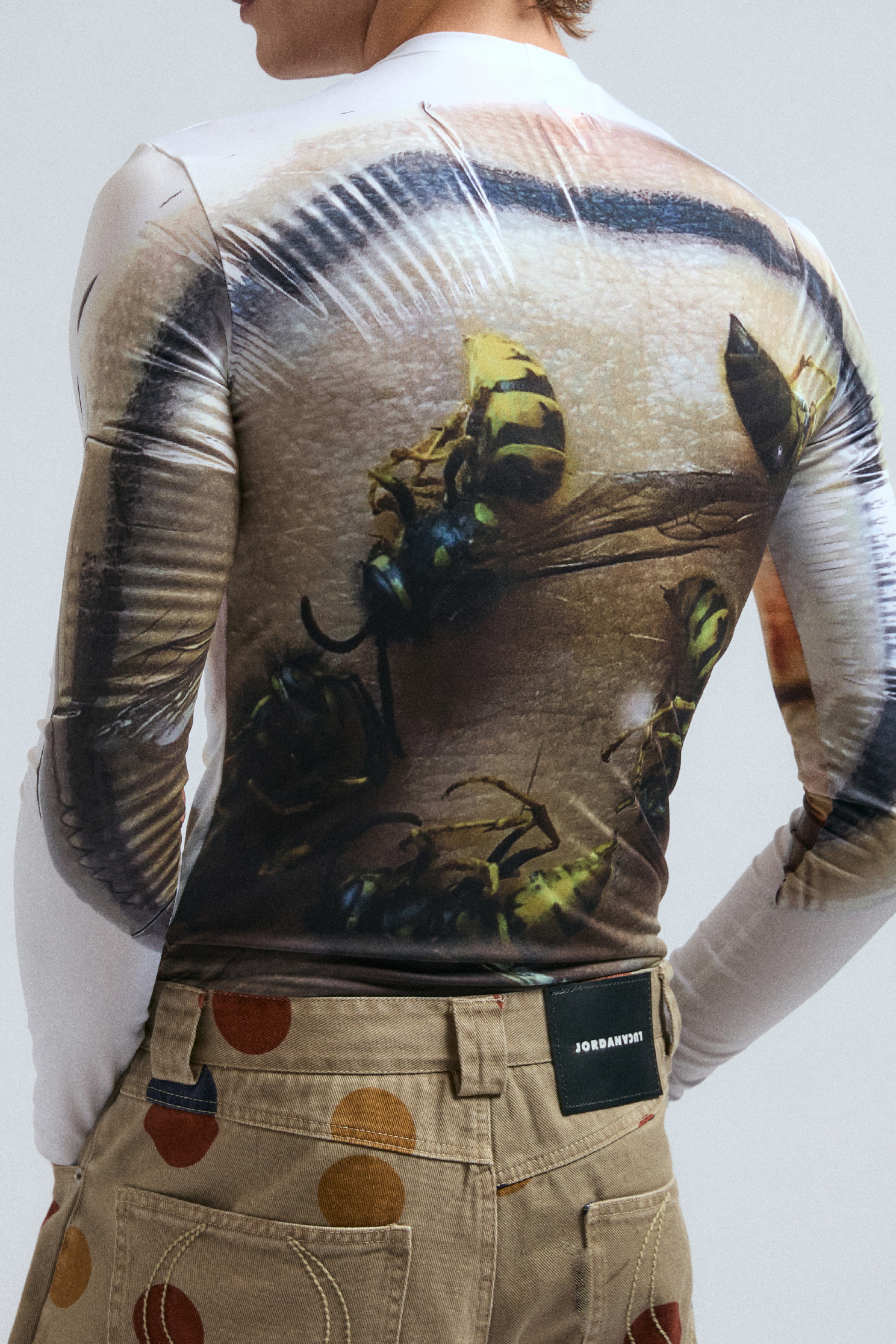 Latch long sleeve balloon print