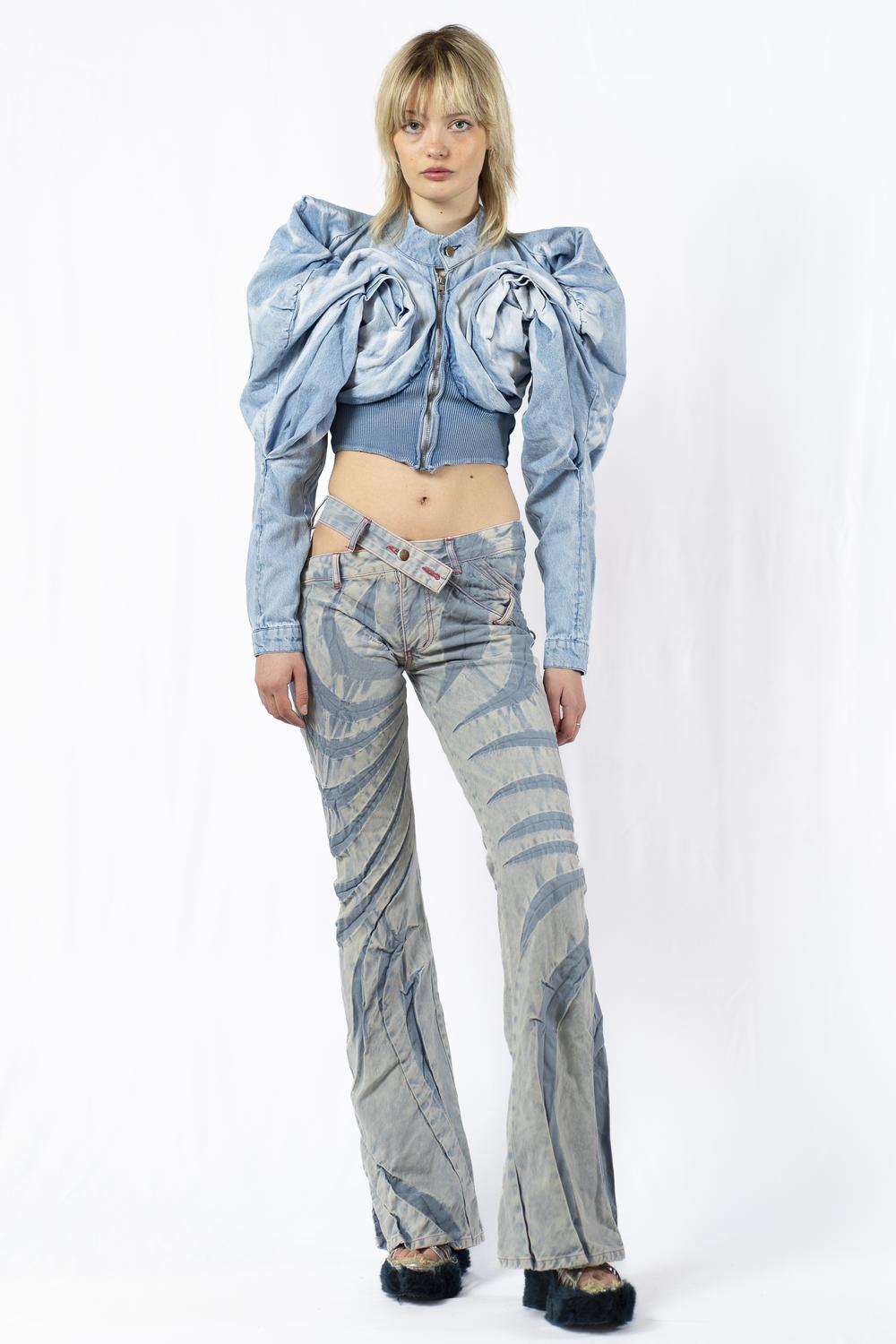 Tribal Bias Cut 
Jeans