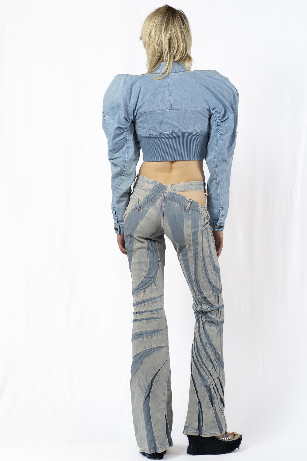 Tribal Bias Cut 
Jeans