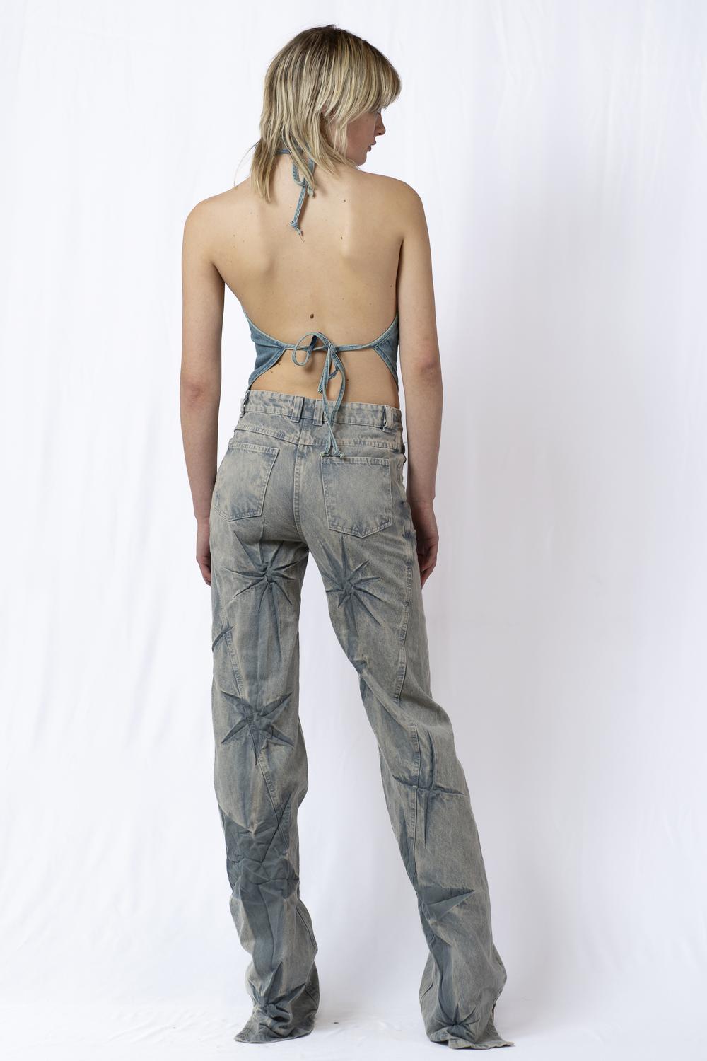 Boyfriend 
Spiral Sparkles
 Jeans