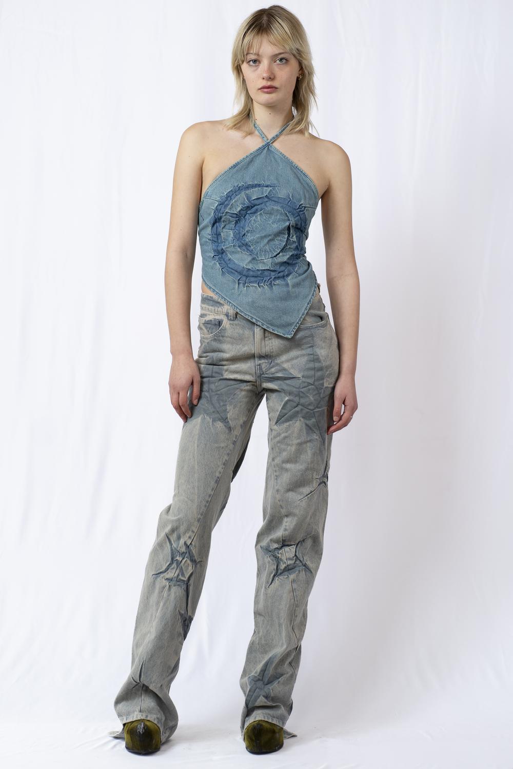 Boyfriend 
Spiral Sparkles
 Jeans