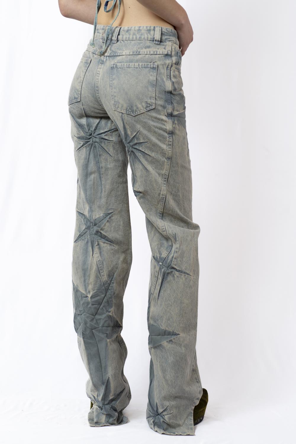 Boyfriend 
Spiral Sparkles
 Jeans