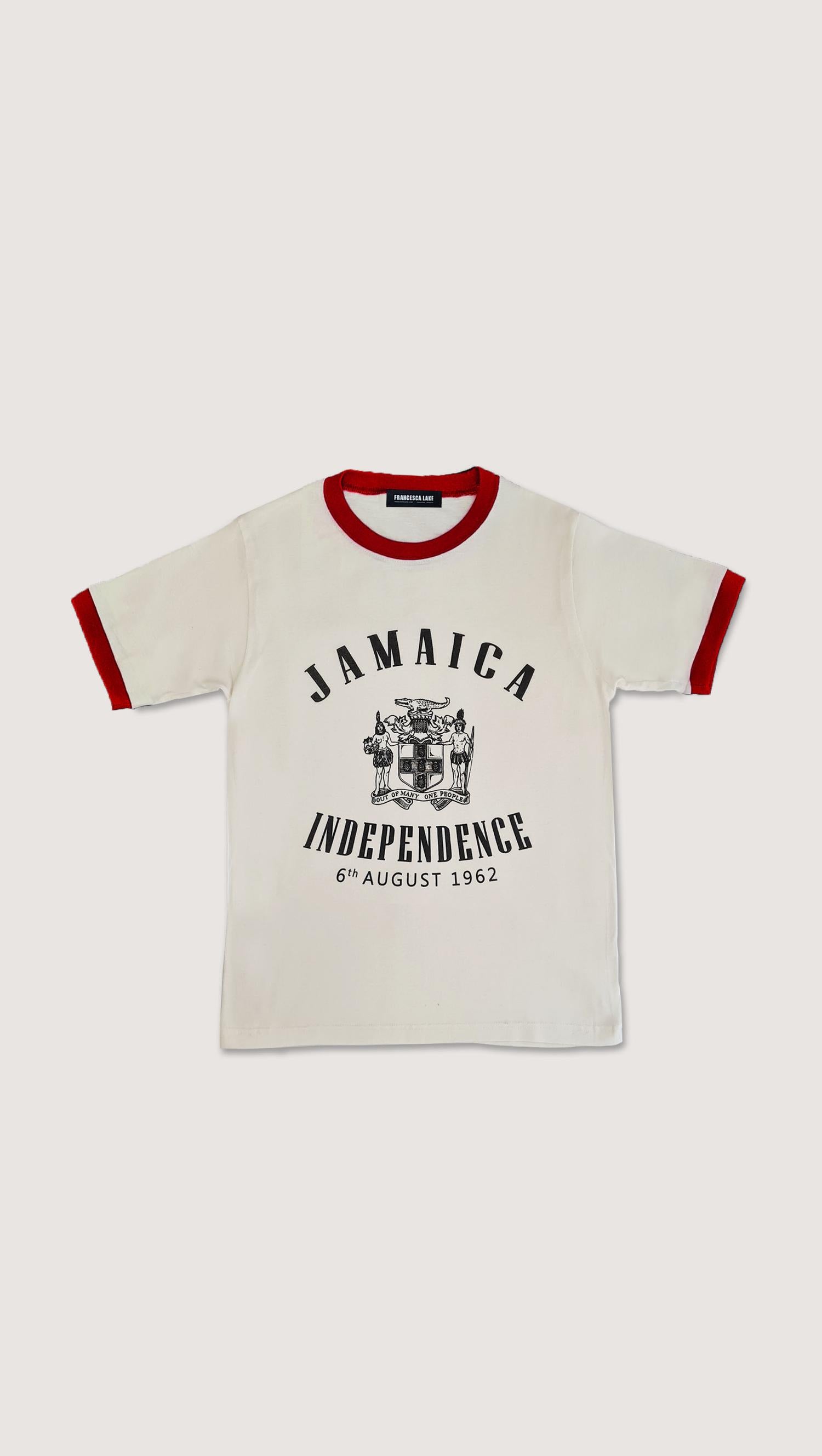 Independence T-Shirt - Red/Vintage White