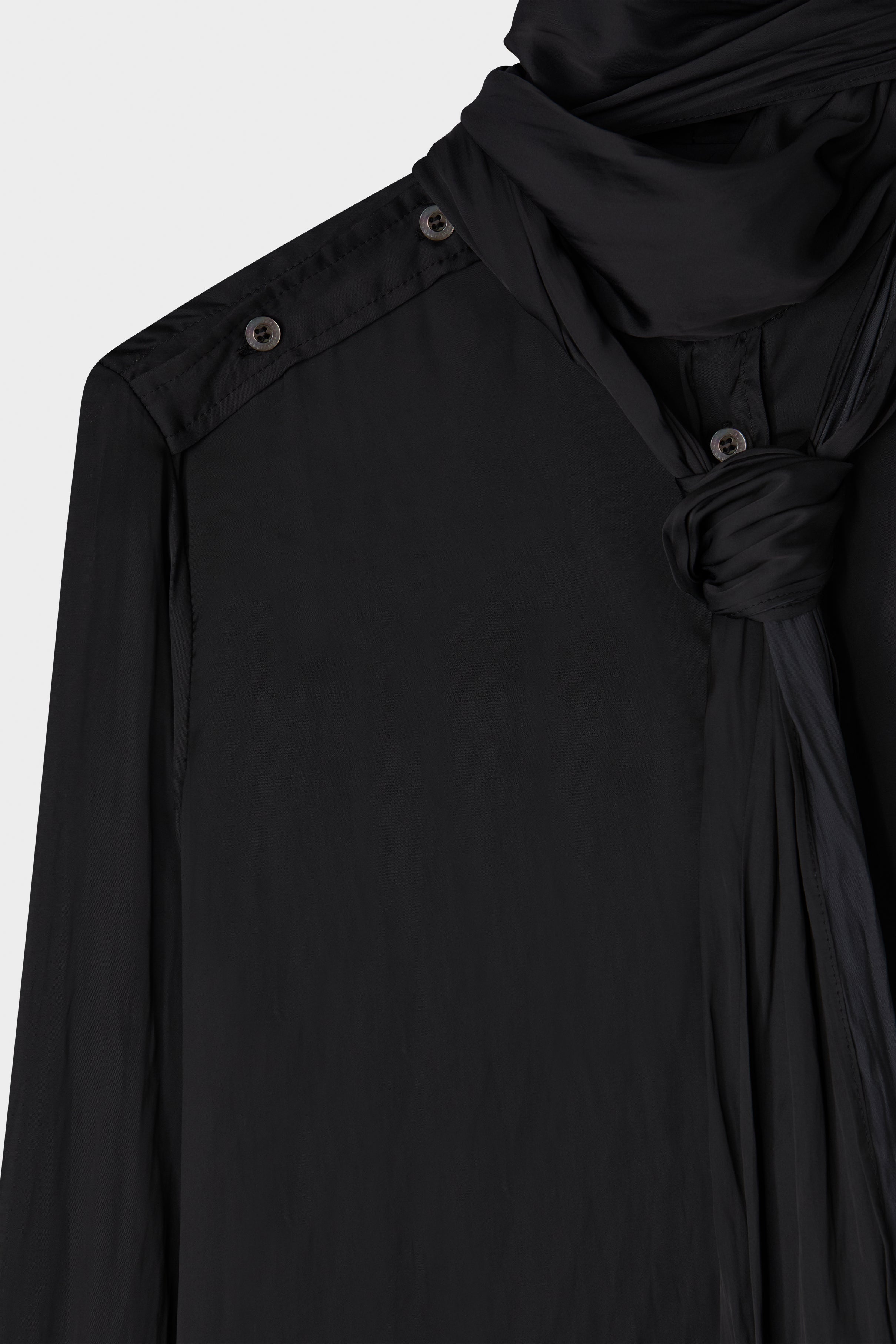 Bow shirt black