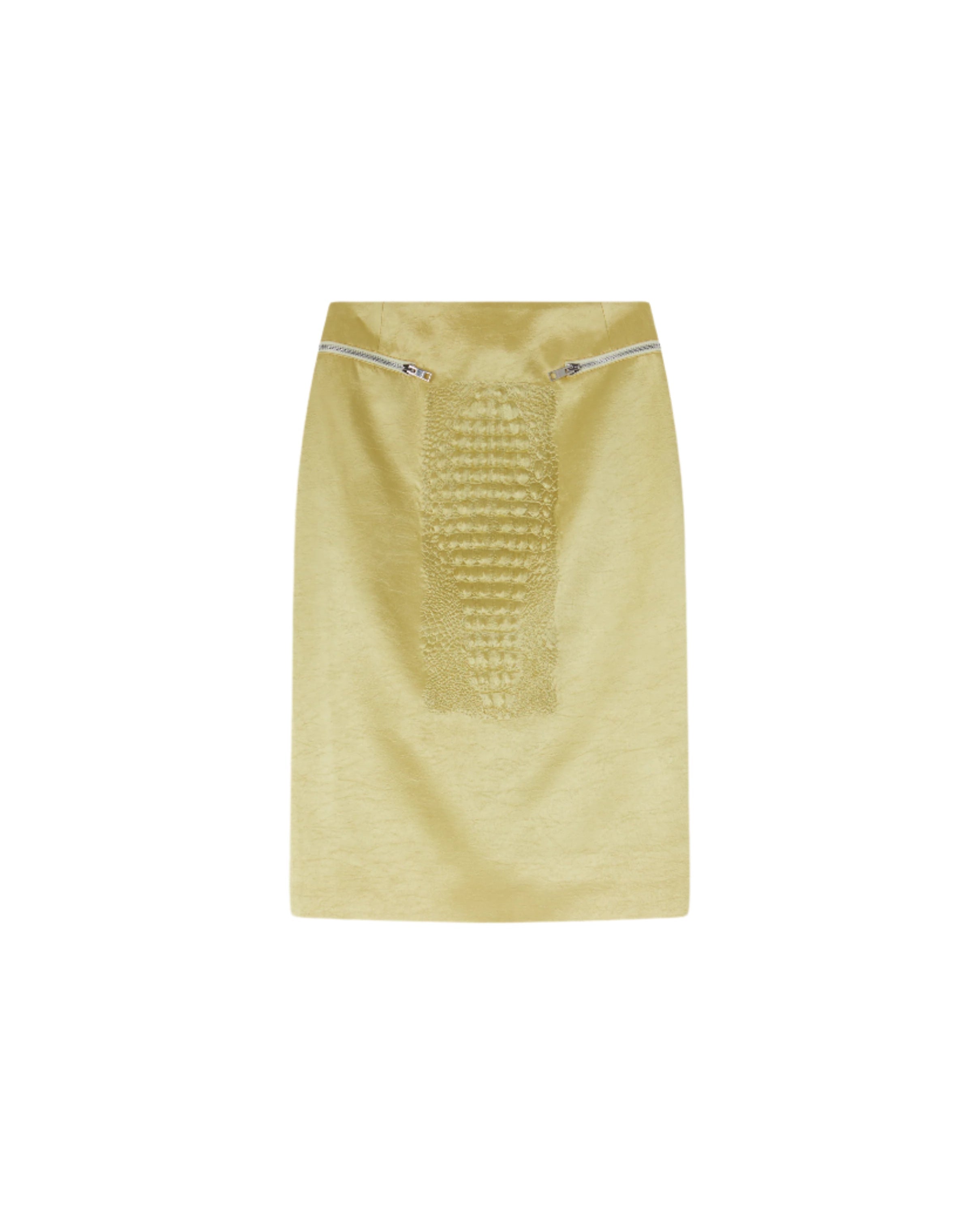 Bumster skirt canary