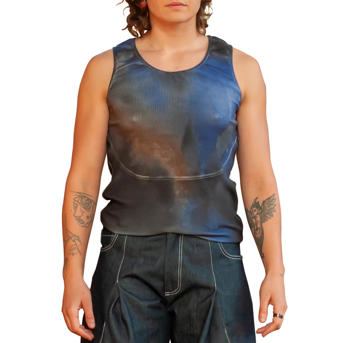 Stays tank multi blue