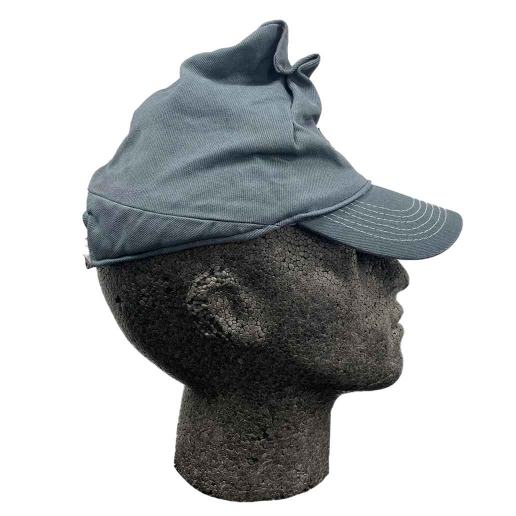 Aleks elf cap in teal blue