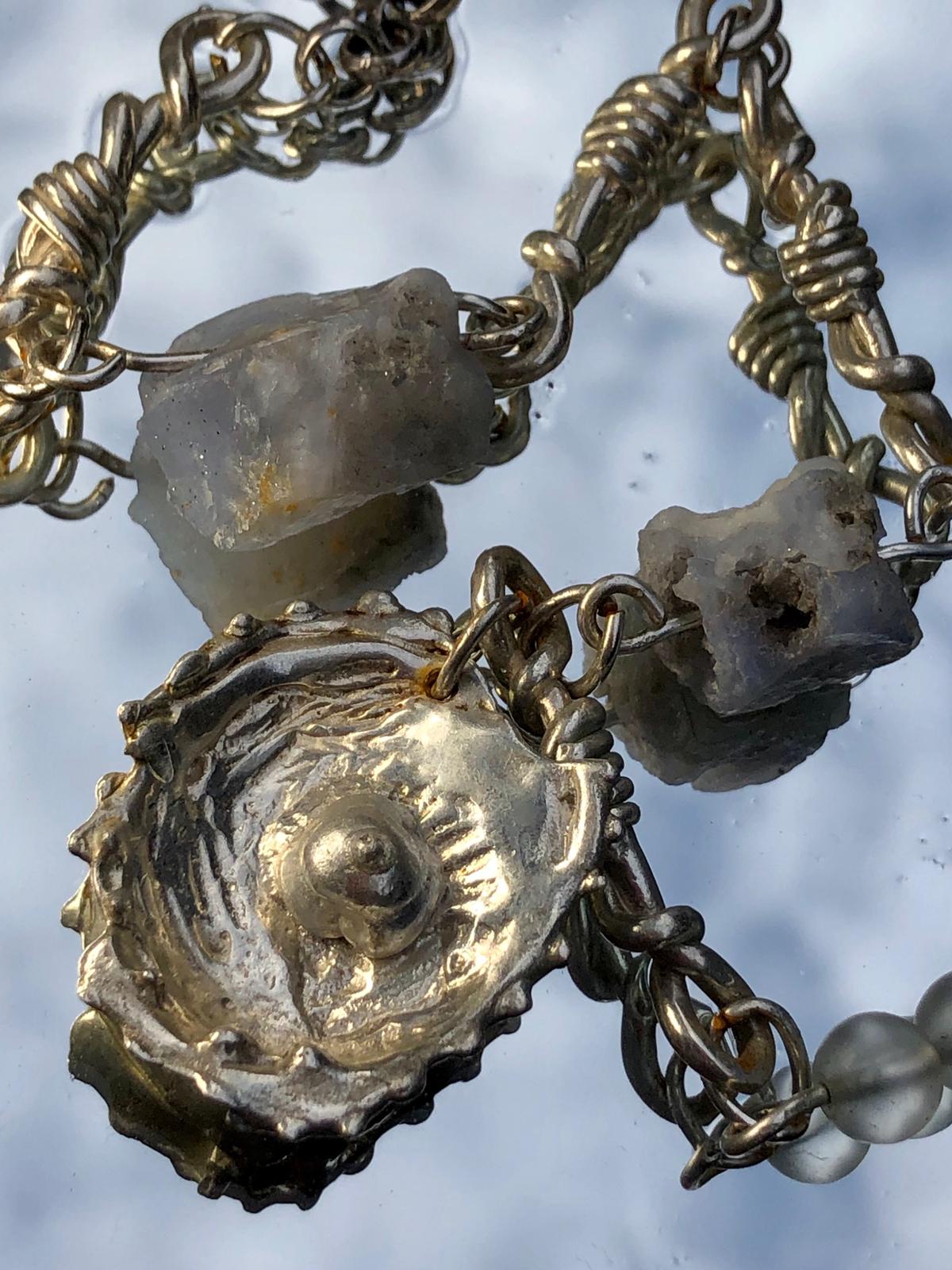 Salt prayer necklace