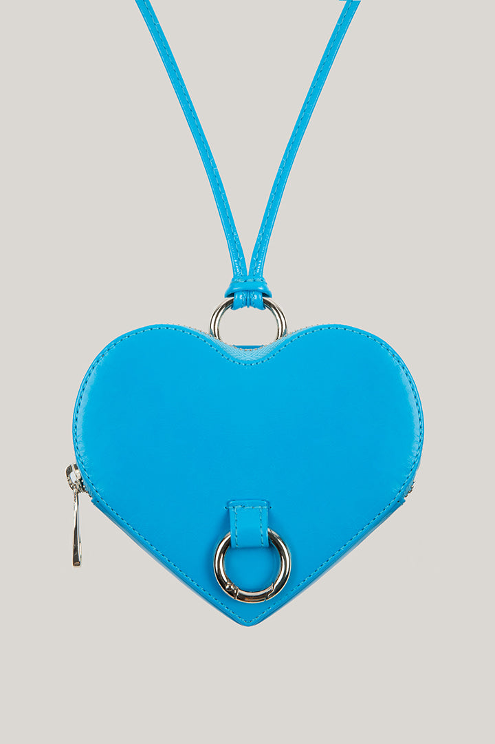 Amor neck wallet blue