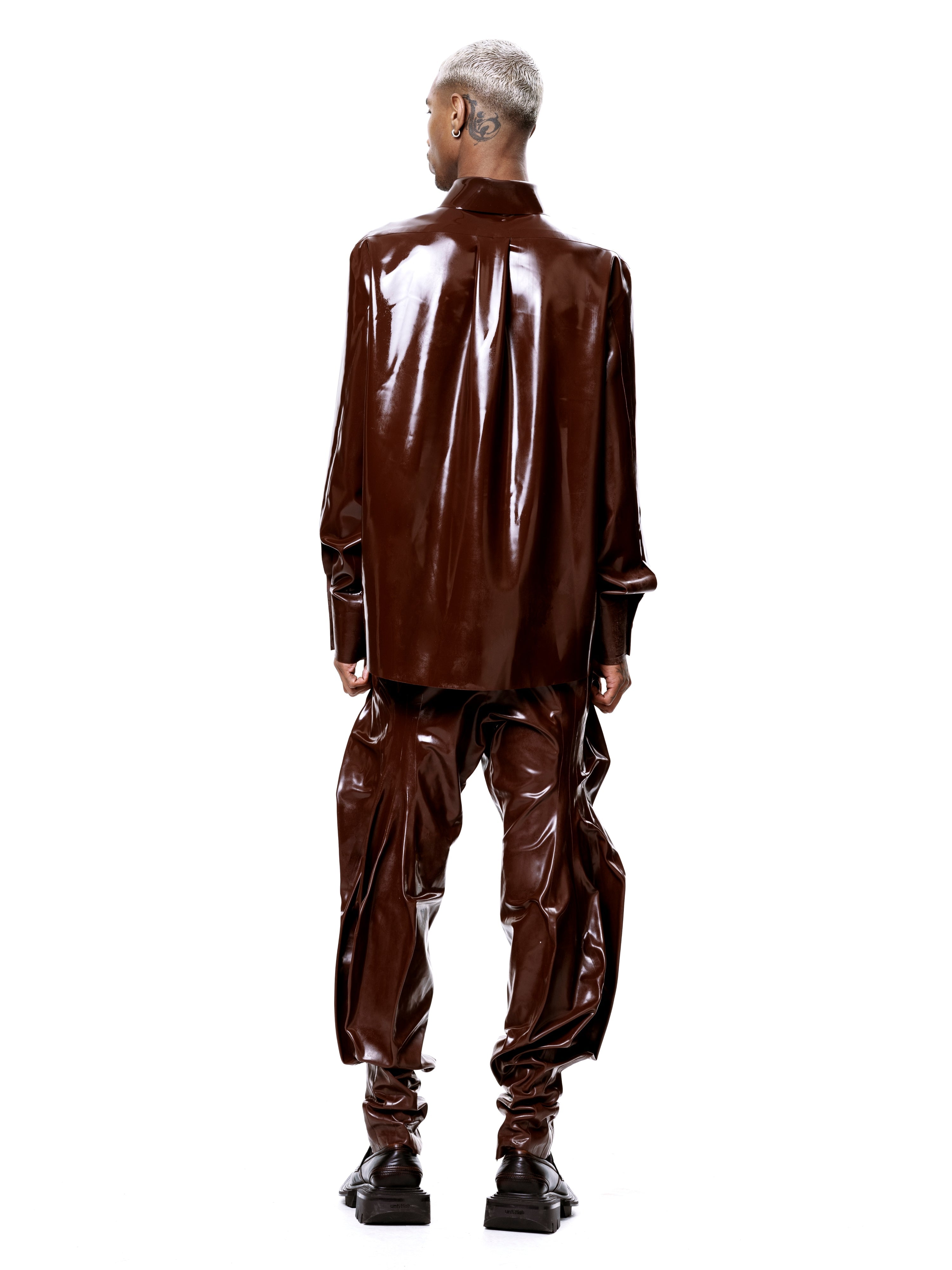 Brown alien legs inflatable trousers