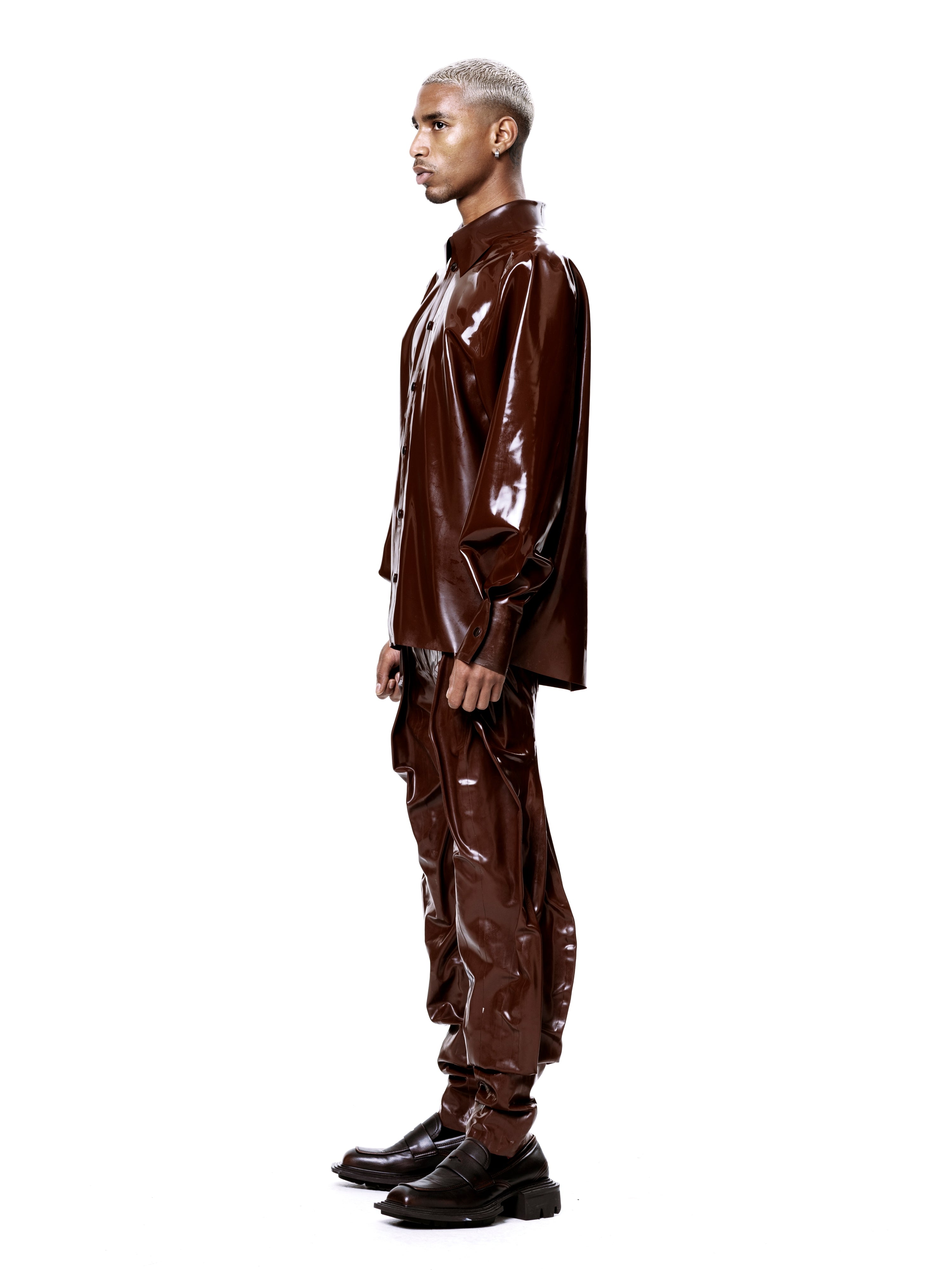 Brown alien legs inflatable trousers