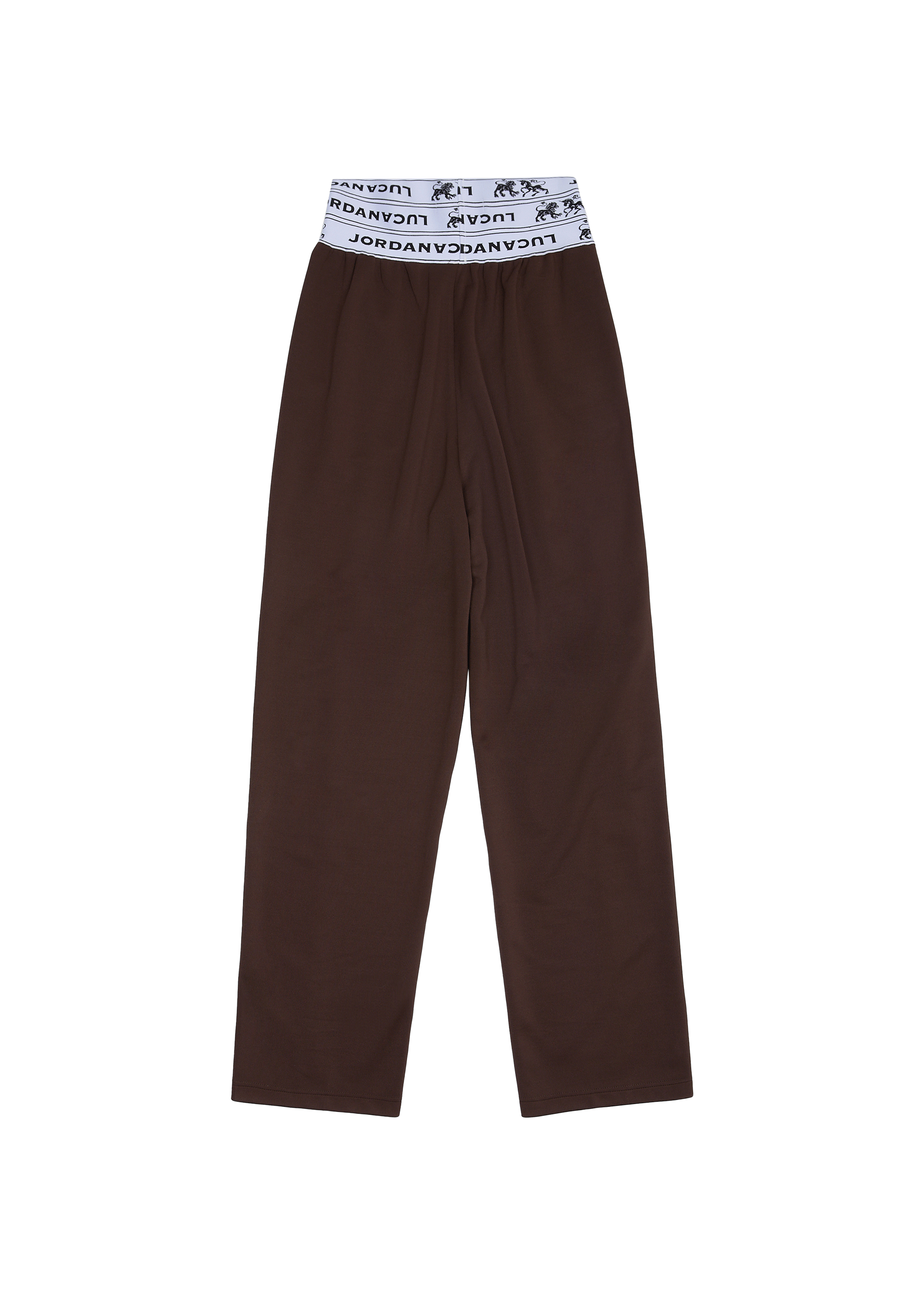 Triple waist joggers brown