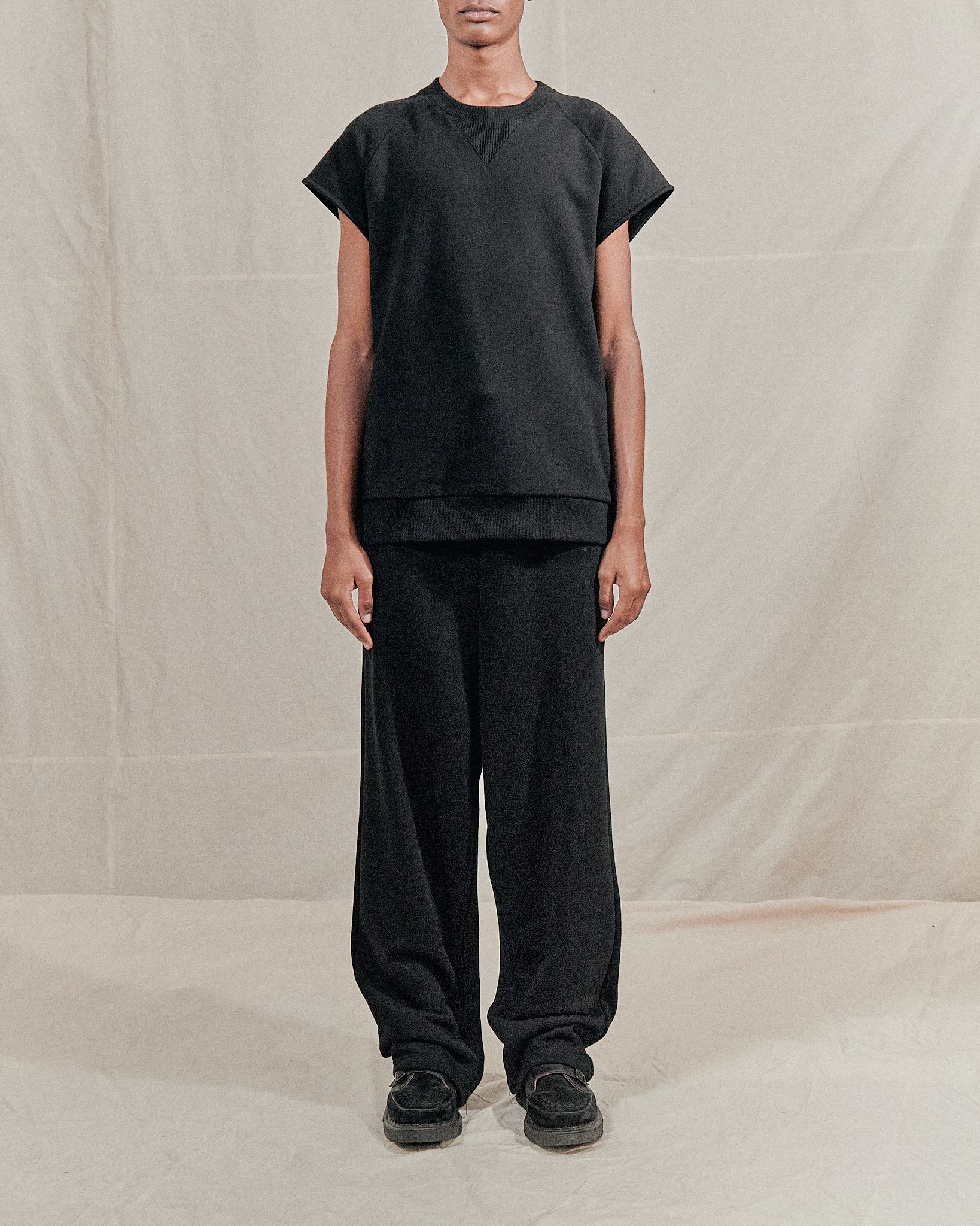 Setchu wide sweatpants - cotton