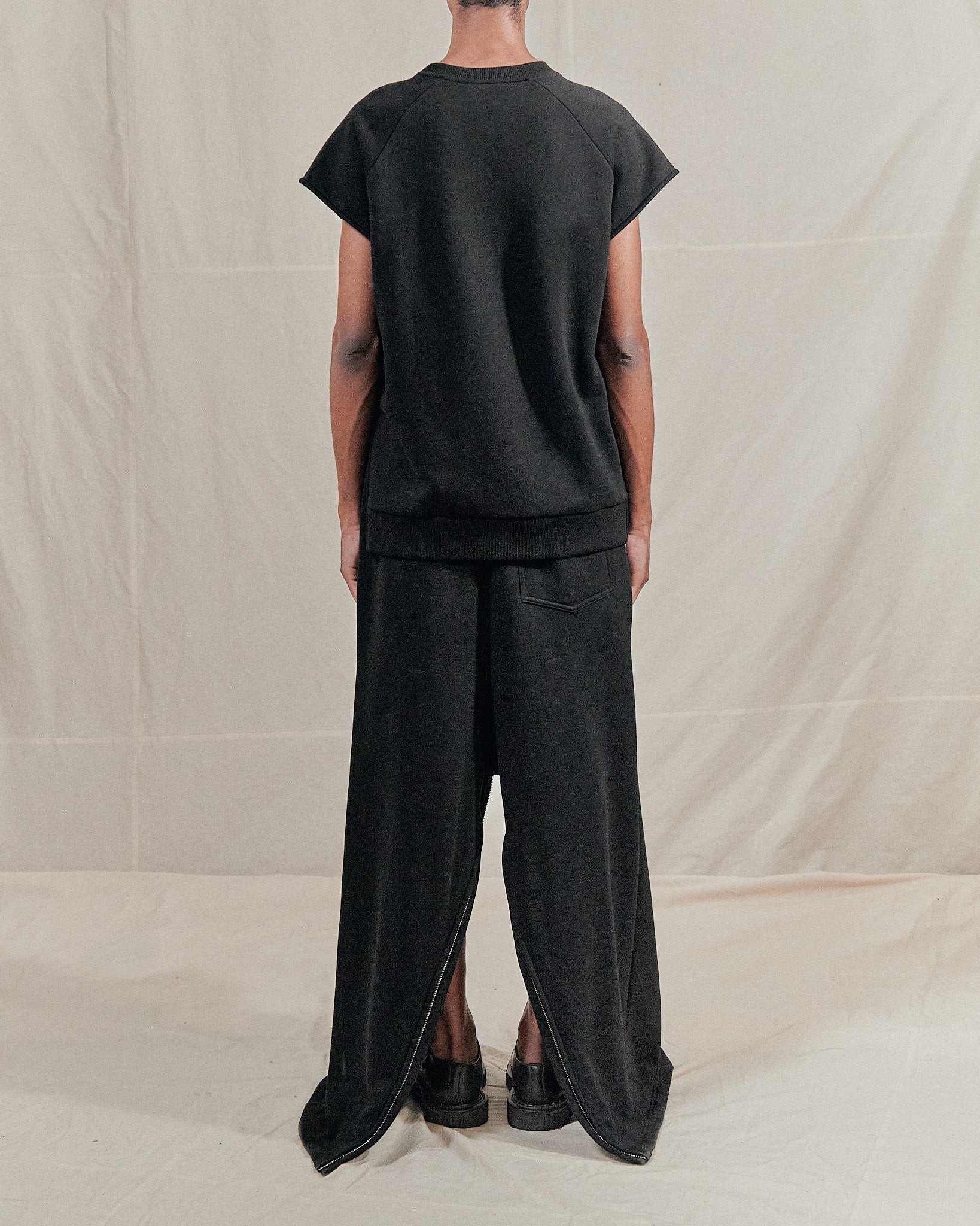 Setchu wide sweatpants - cotton