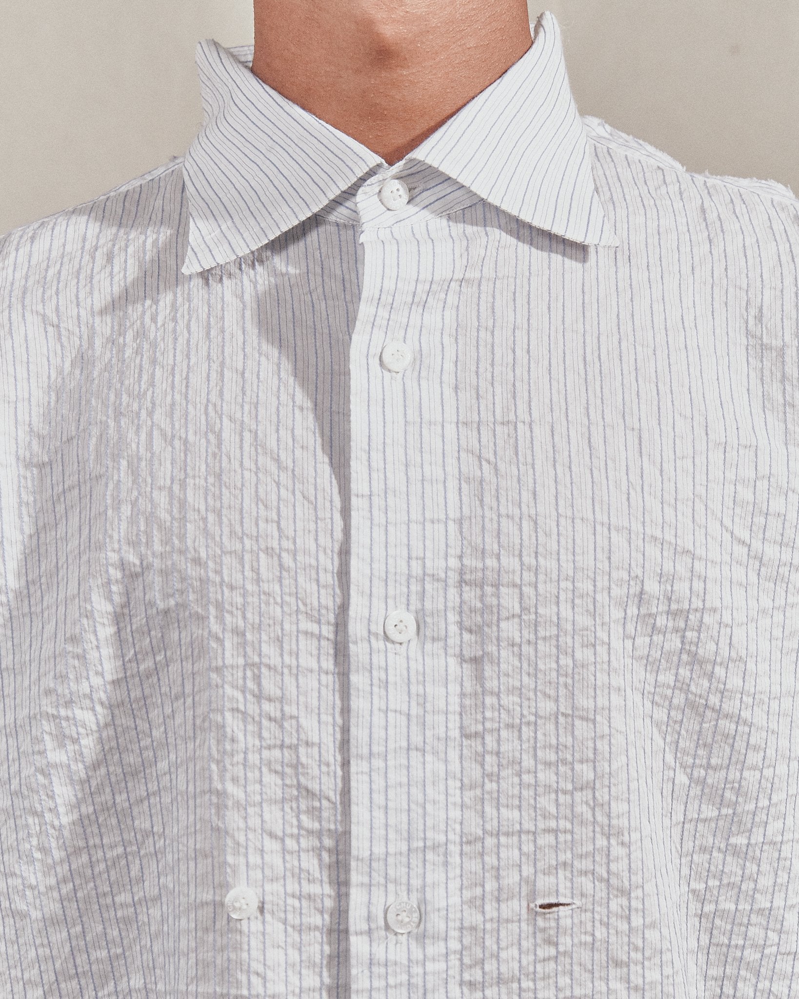 Hook & eye shirt - stripe