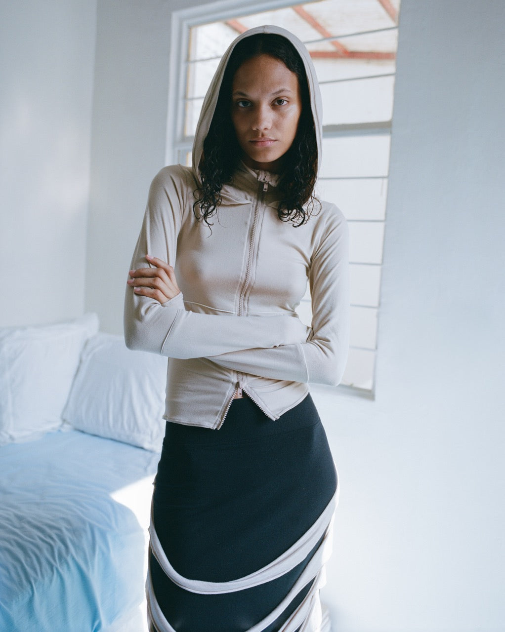 Jersey hoodie