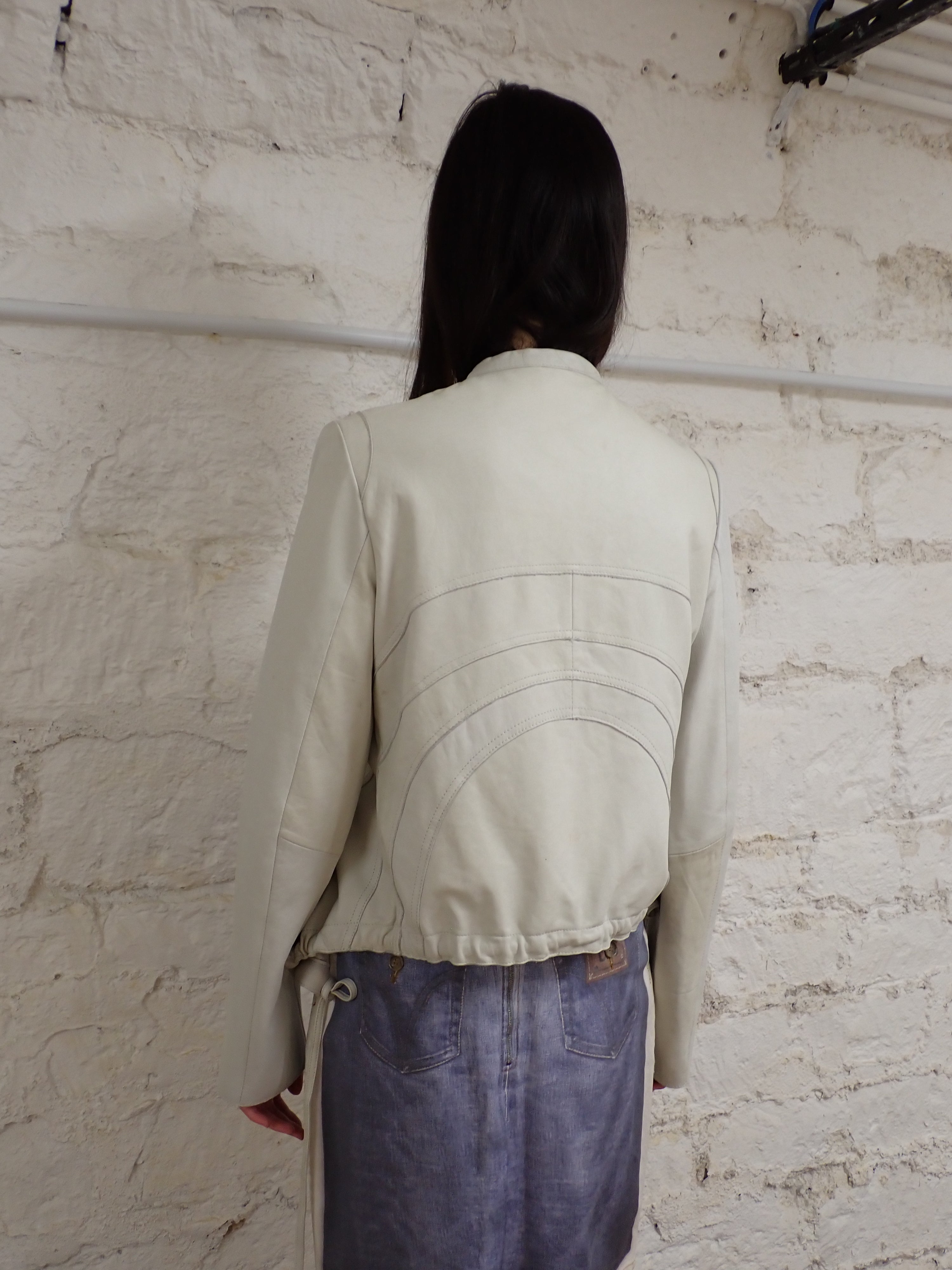 Soft leather jacket