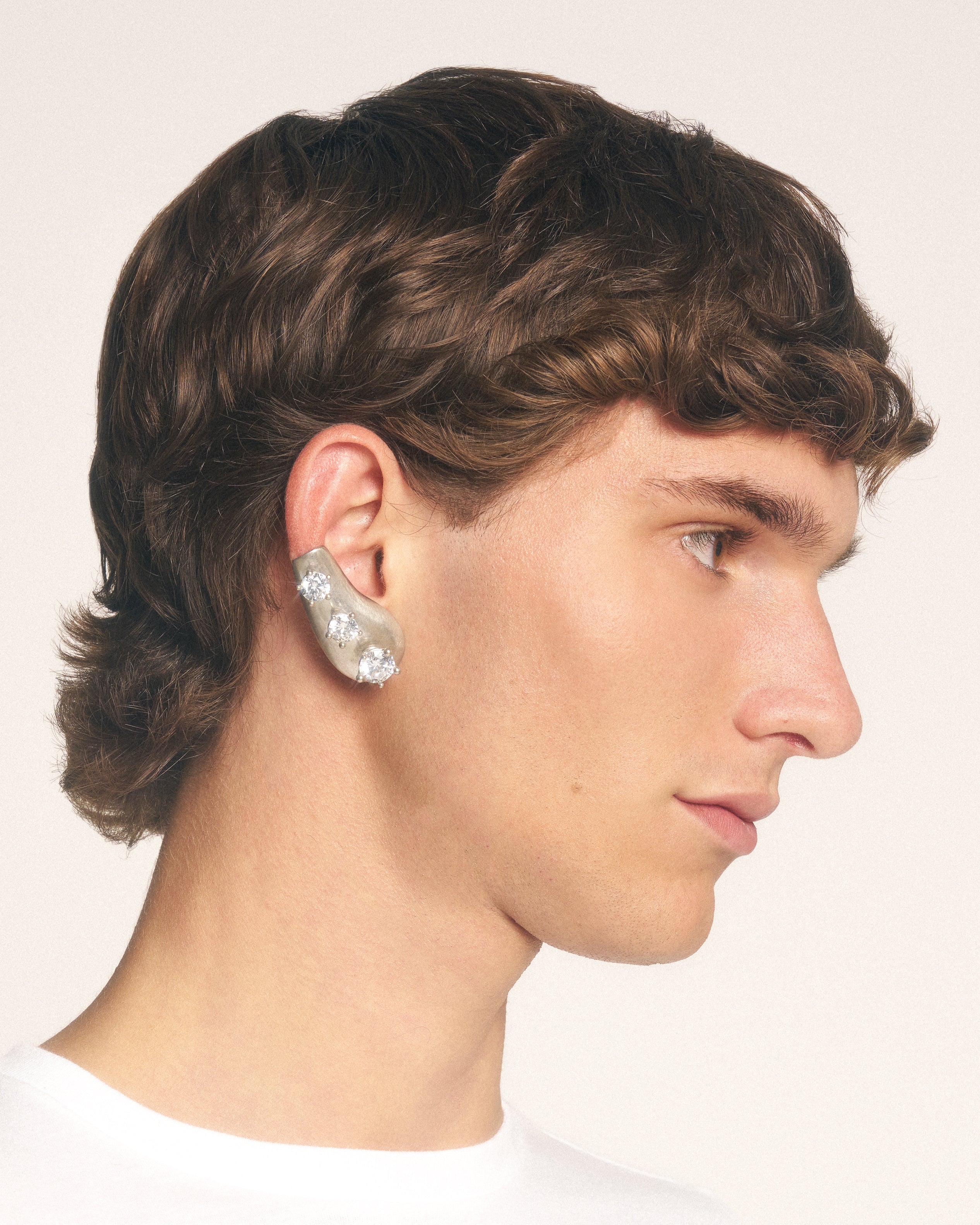 Diamanti triple ear cuff