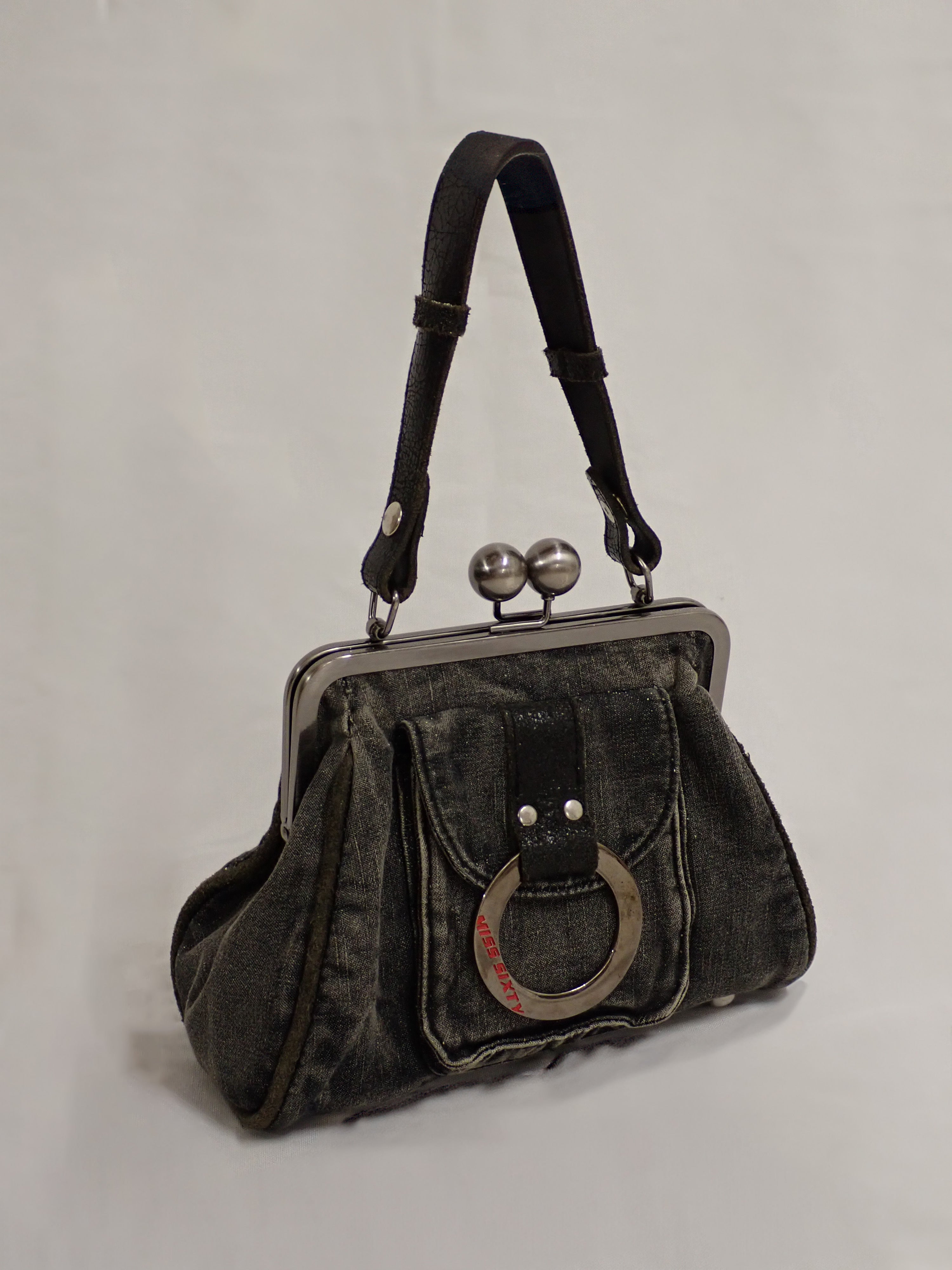 Miss sixty denim clutch