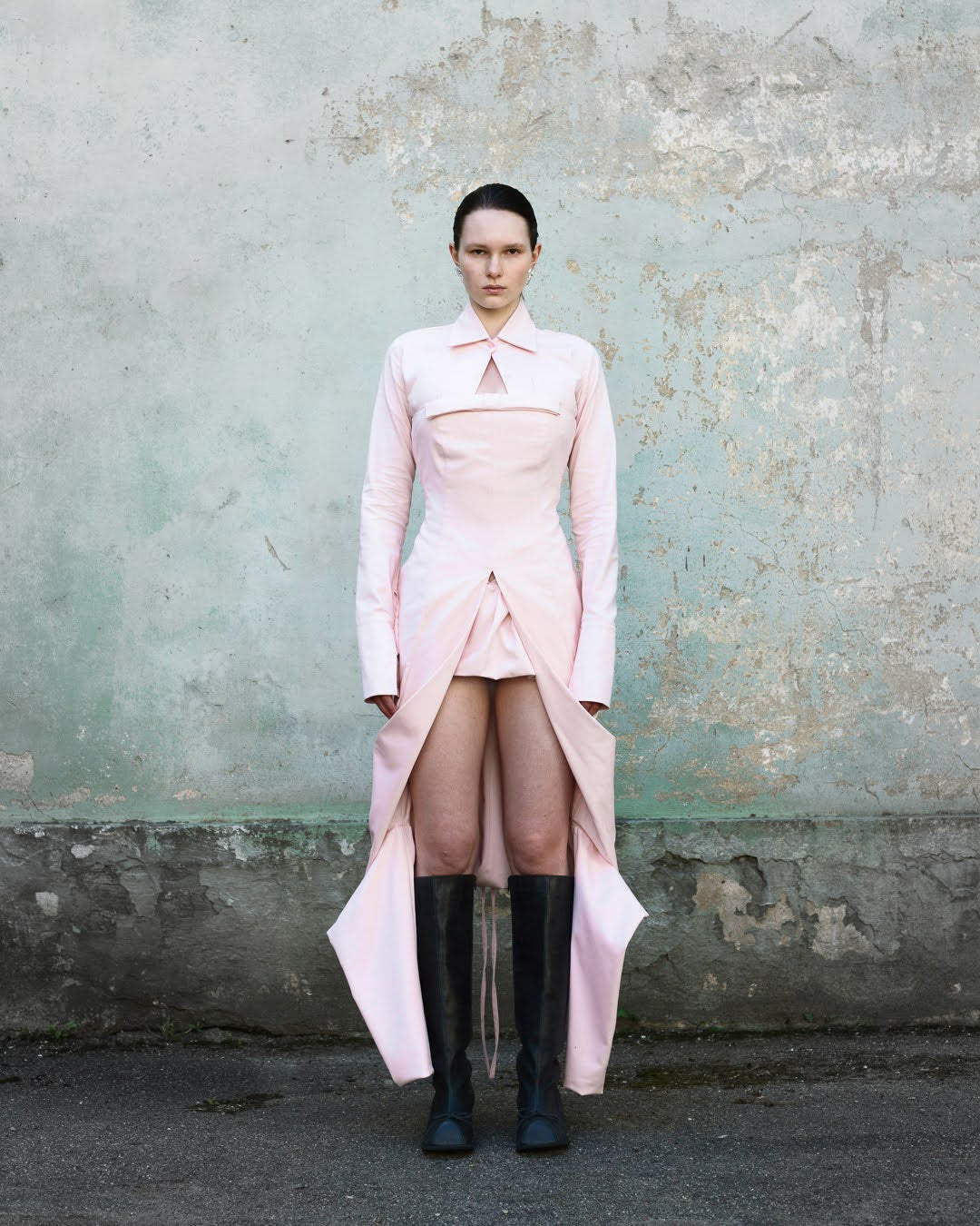 Ss24 corset/jacket in pink