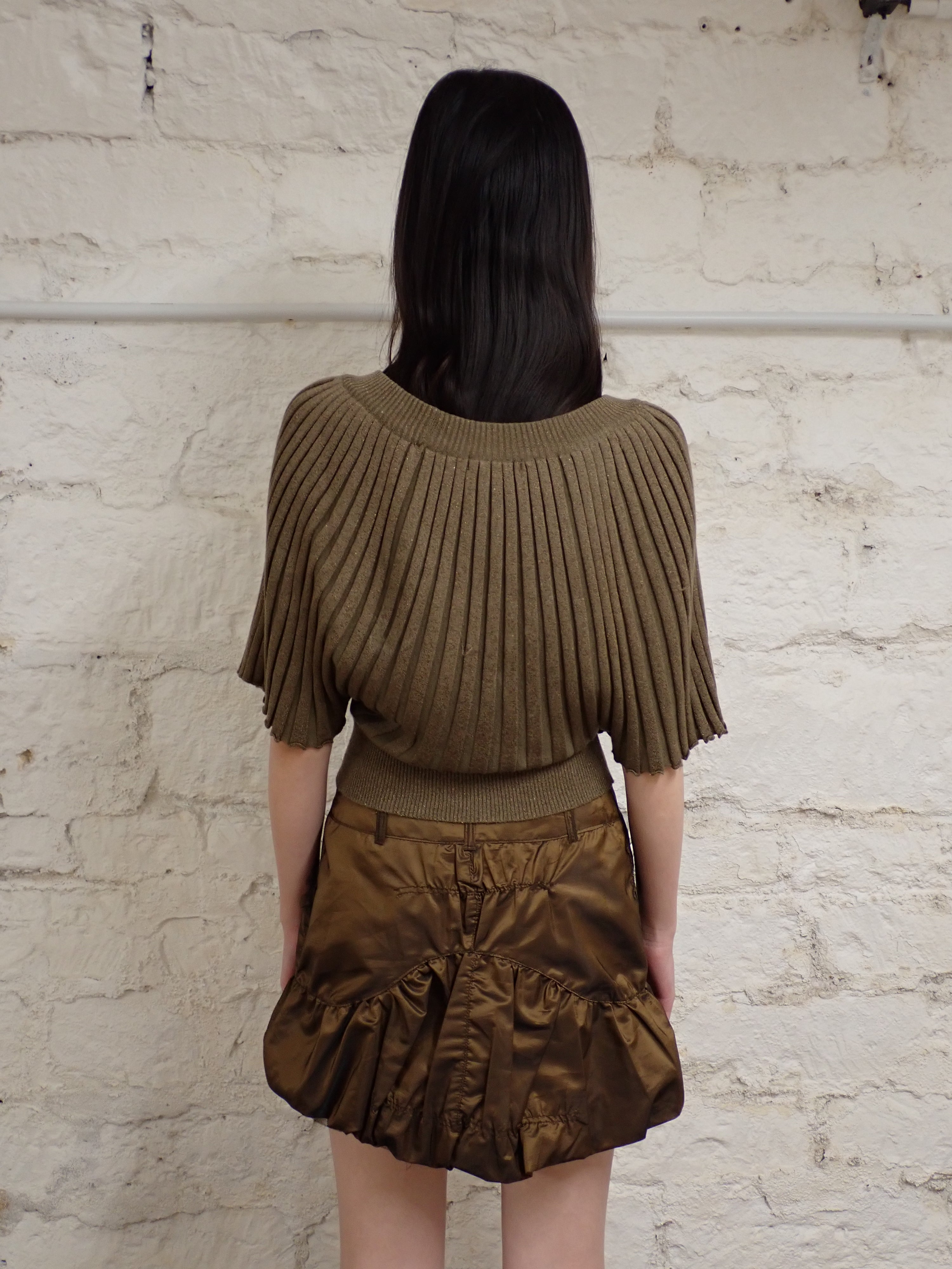 Baloon ribbed top